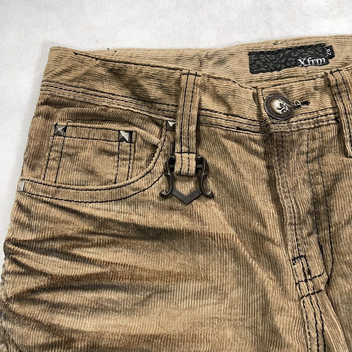 GOSTAR DE FUGA Xfrm Claw Mark Raw Motif Corduroy Pant Size US 29 - 5 Thumbnail
