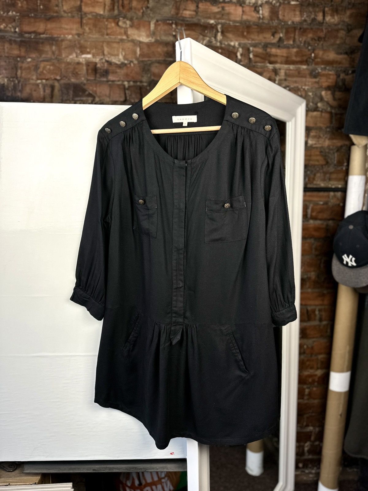 Sandro 🔥Women’s Sandro Dress Black Size: 2 (M) Size XS / US 0-2 / IT 36-38 - 1 Thumbnail