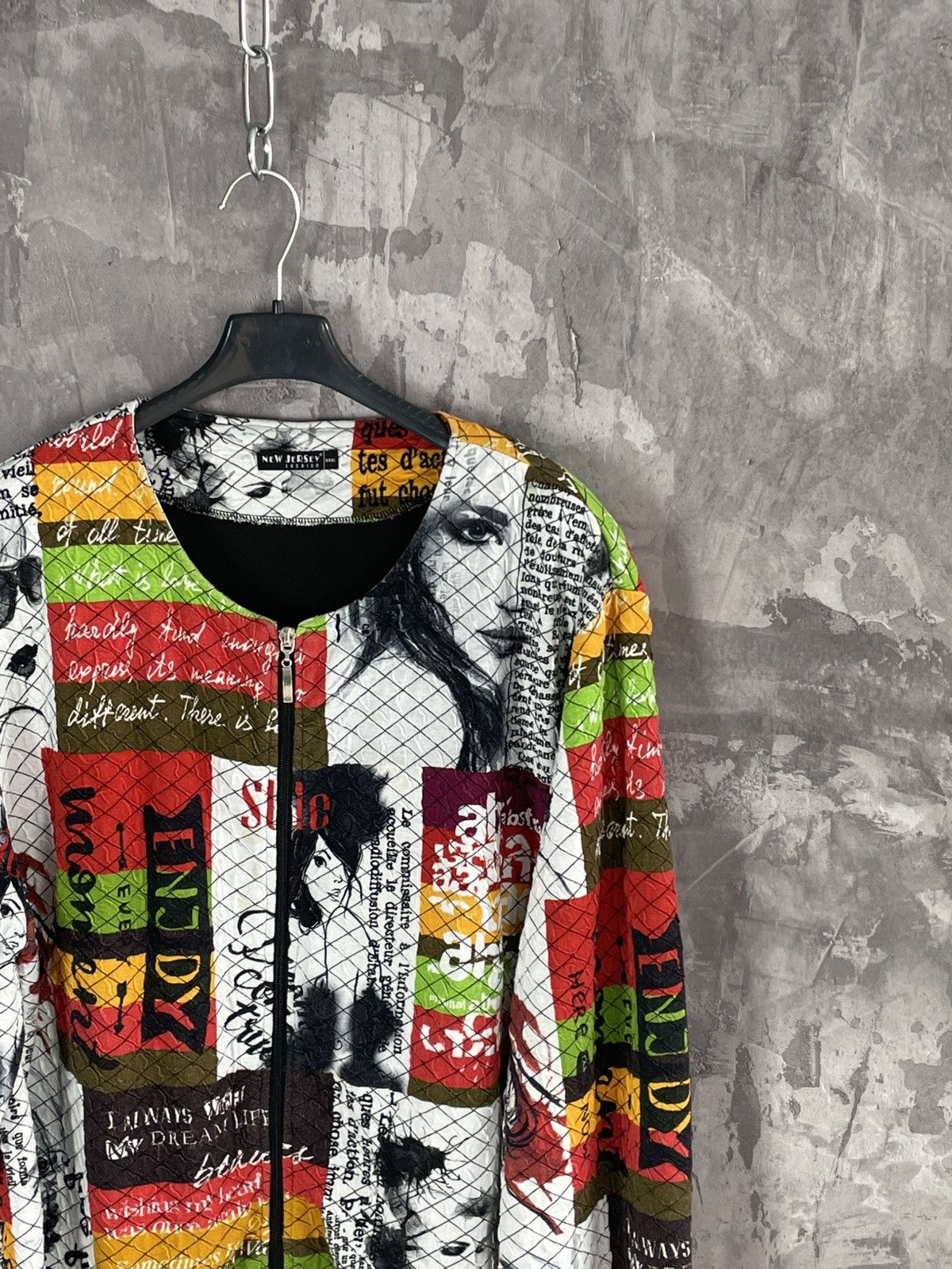 Hysteric Glamour × If Six Was Nine × Vintage Vintage John Galliano Y2K Glamour Zip Sweater Size M / US 6-8 / IT 42-44 - 4 Thumbnail