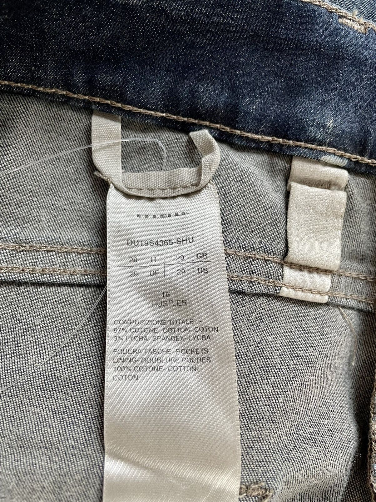 Rick Owens Rick Owens Drkshdw Lightweight Detroit Cut Cropped Jeans Size US 29 - 7 Thumbnail