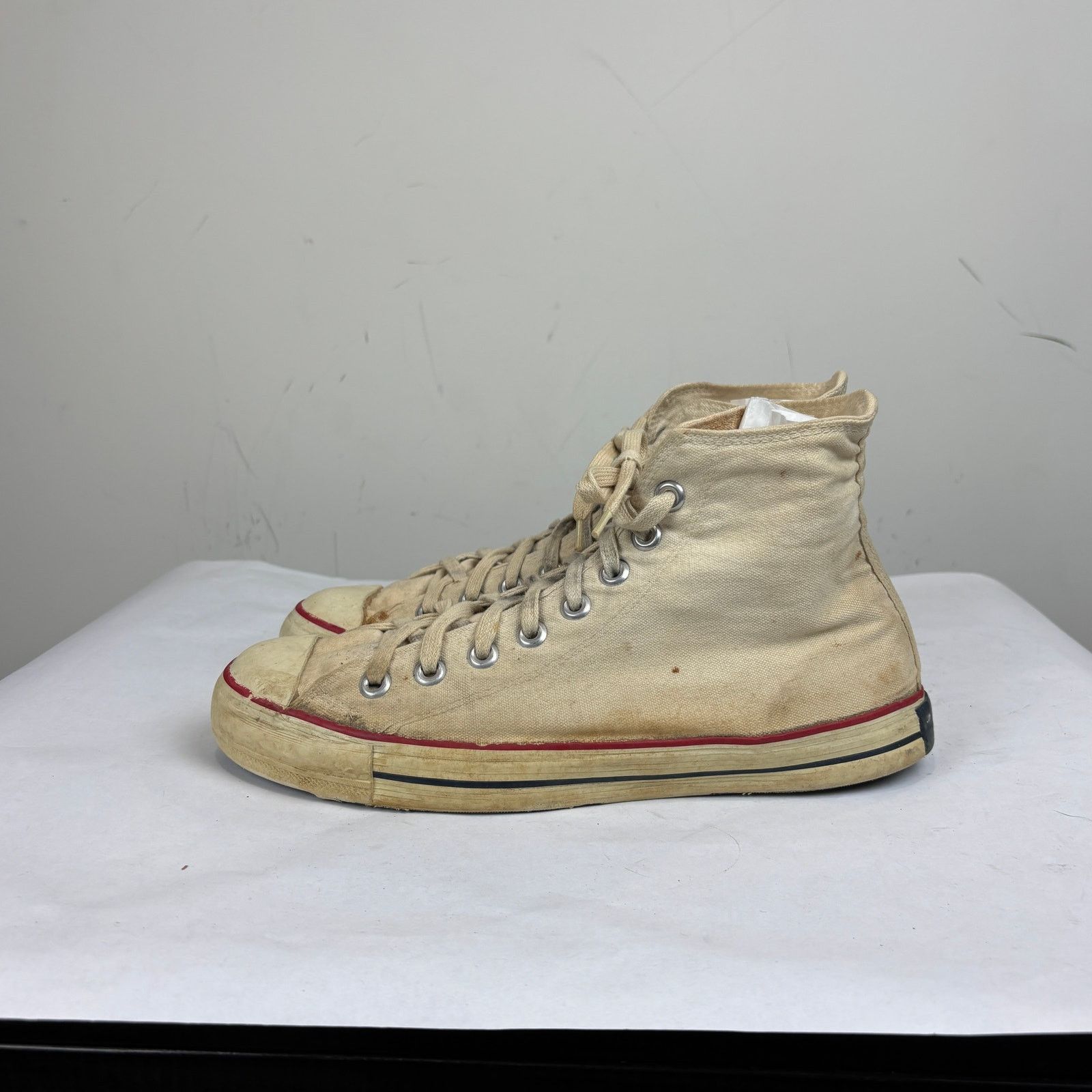 Converse × Vintage VTG 60s Converse Chuck Taylor All Star Blue Label Sneakers 7 Size US 7 / EU 40 - 5 Thumbnail