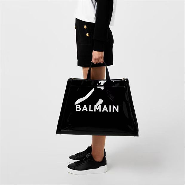 Balmain o1g2r1mq0924 Shorts in Noir Size 27" / US 4 / IT 40 - 4 Thumbnail