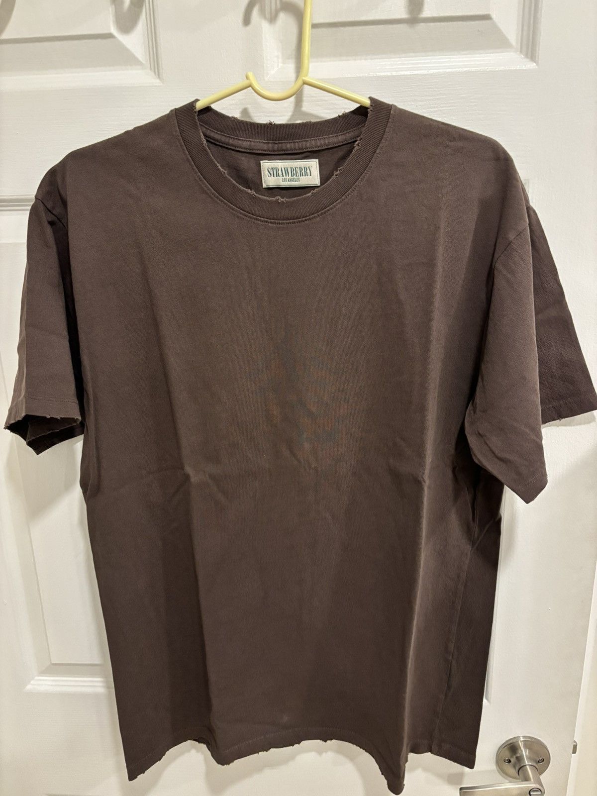 Strathberry Vintage Brown Tee Size US M / EU 48-50 / 2 - 1 Thumbnail