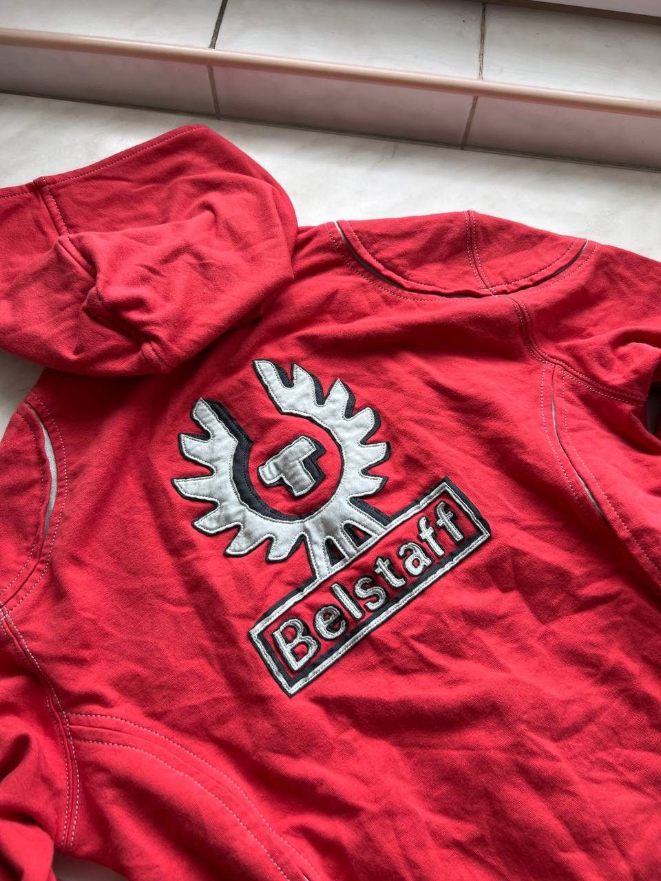 Belstaff Vintage Belstaff Zip Hoodie Y2K Baby Doll Biker Style 2000’s Size S / US 4 / IT 40 - 4 Thumbnail