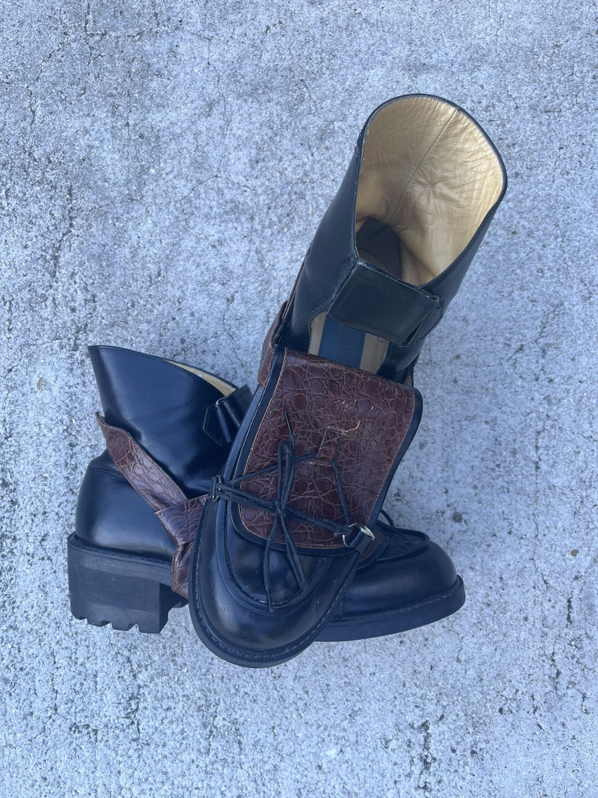 20471120 20471120 Reptilian Tongue Boots Size US 10 / EU 43 - 3 Thumbnail