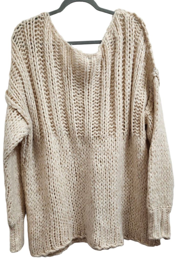 Free People Free People Be There All Over Knit Oversized Comfy Sweater Size S / US 4 / IT 40 - 2 Thumbnail