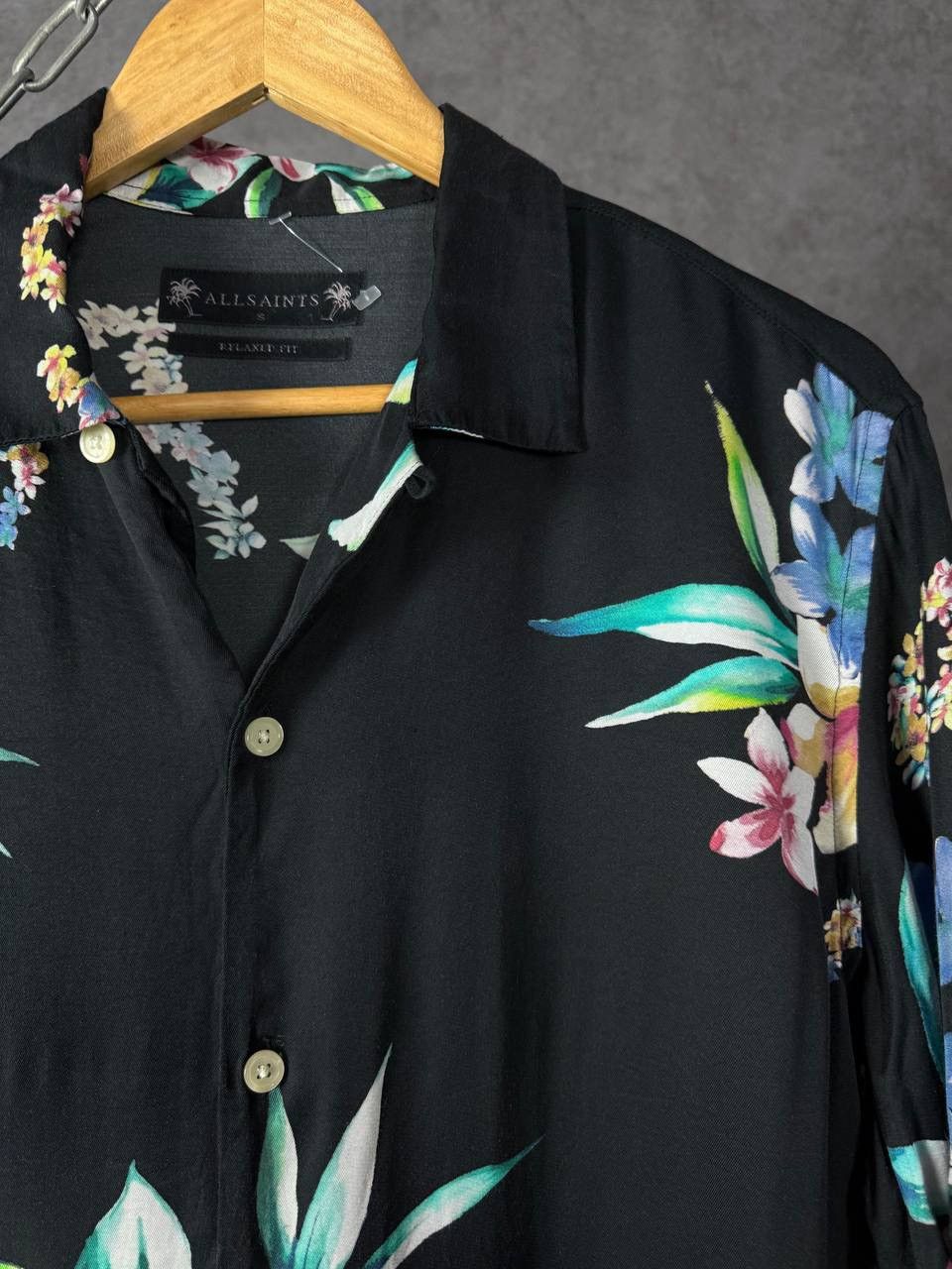 Allsaints Allsaints Hawaiian designer relaxed shirt Size US S / EU 44-46 / 1 - 2 Thumbnail