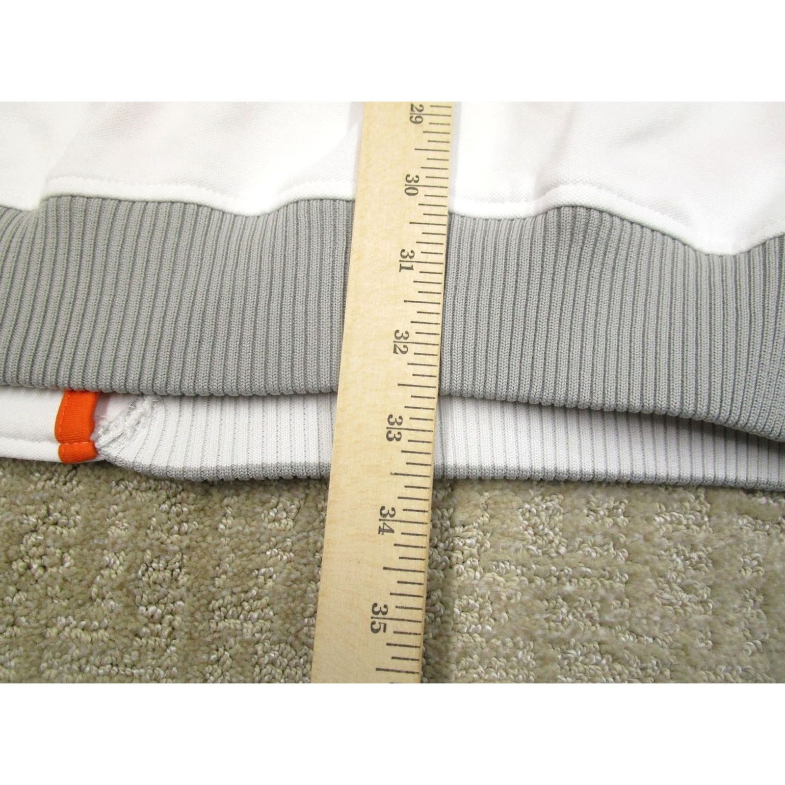 Vintage Marithe Francois Girbaud Track Jacket Mens 3XL White Gray Full Zip Graphic Retro Jacket Size US XXL / EU 58 / 5 - 7 Thumbnail