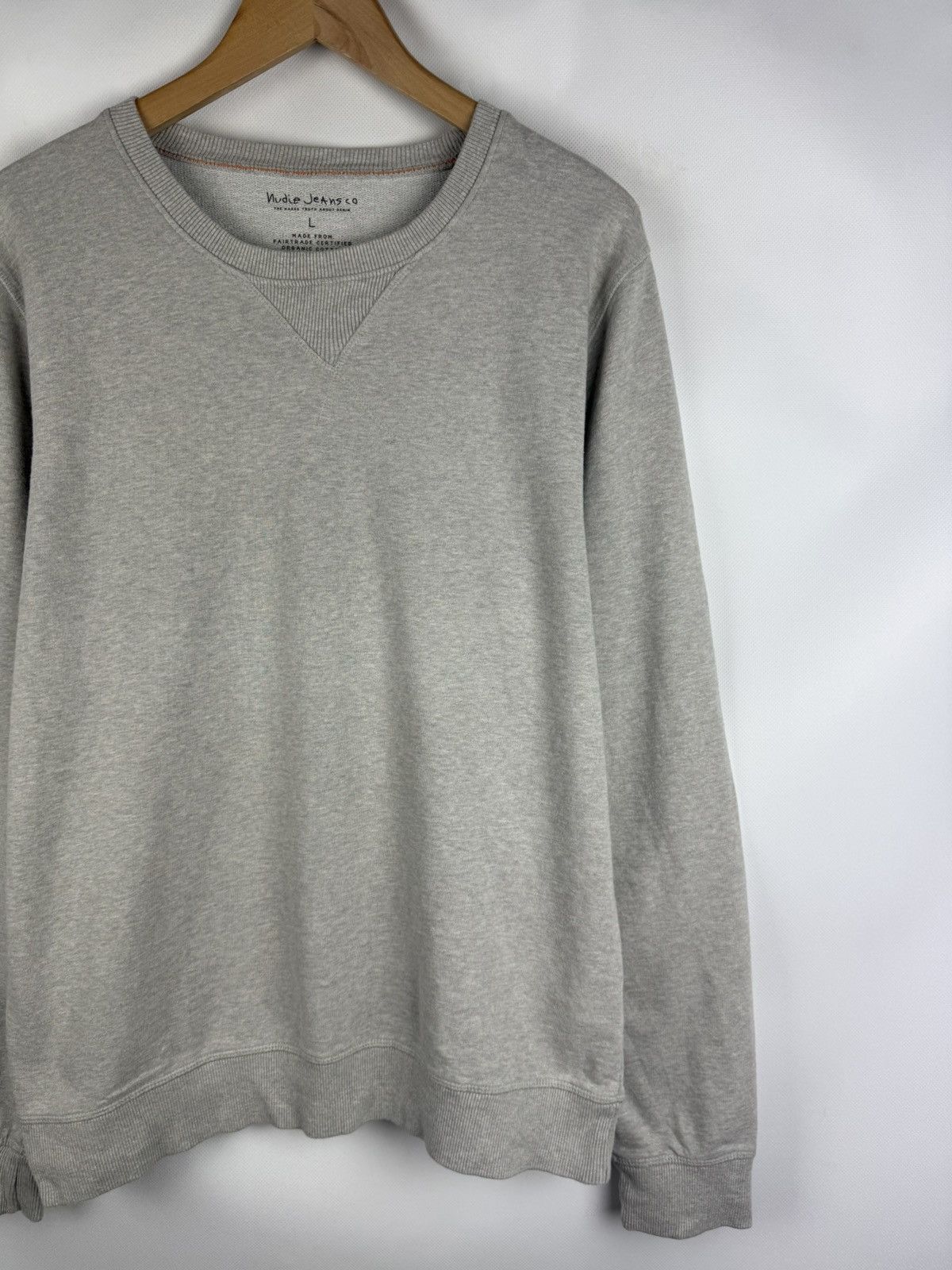 Nudie Jeans Nudie Jeans Co Men’s Crewneck Sweatshirt Pullover Size L Size US L / EU 52-54 / 3 - 3 Thumbnail