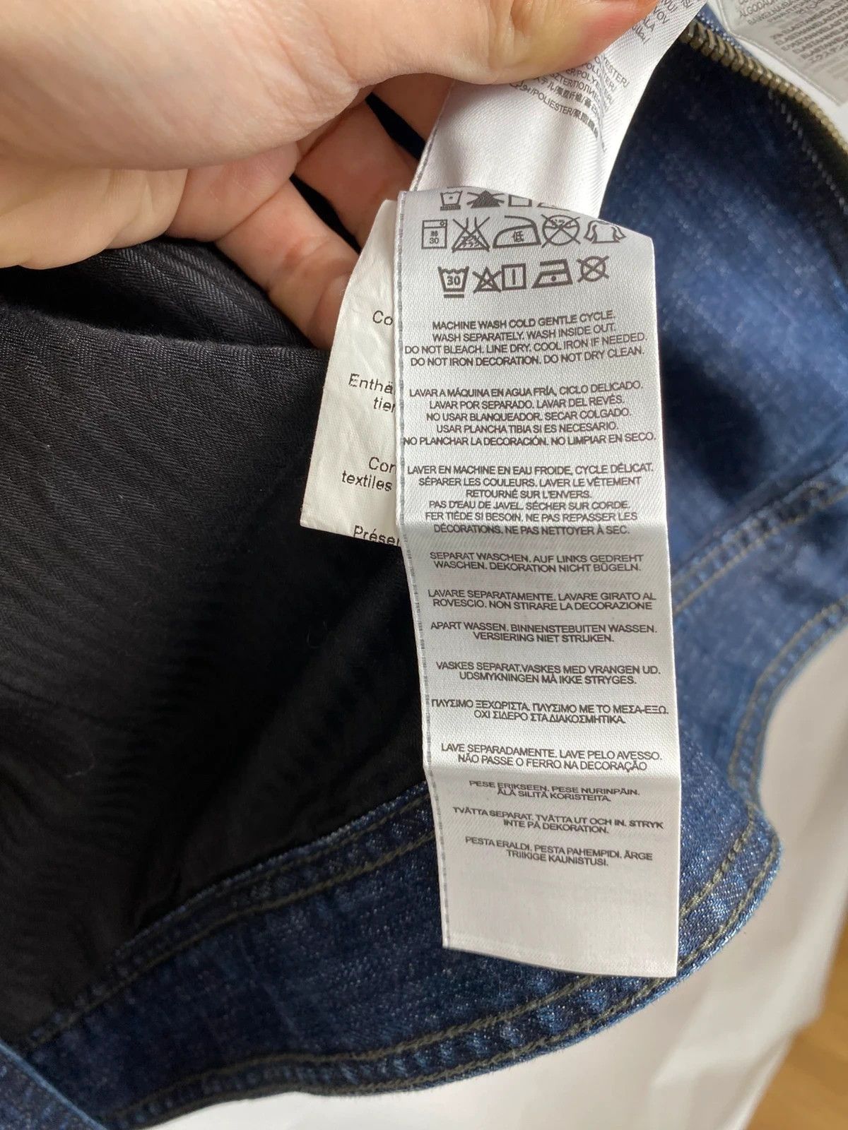 Guess Guess Lot.02 Denim Biker Jacket Rare size S Size US S / EU 44-46 / 1 - 15 Thumbnail