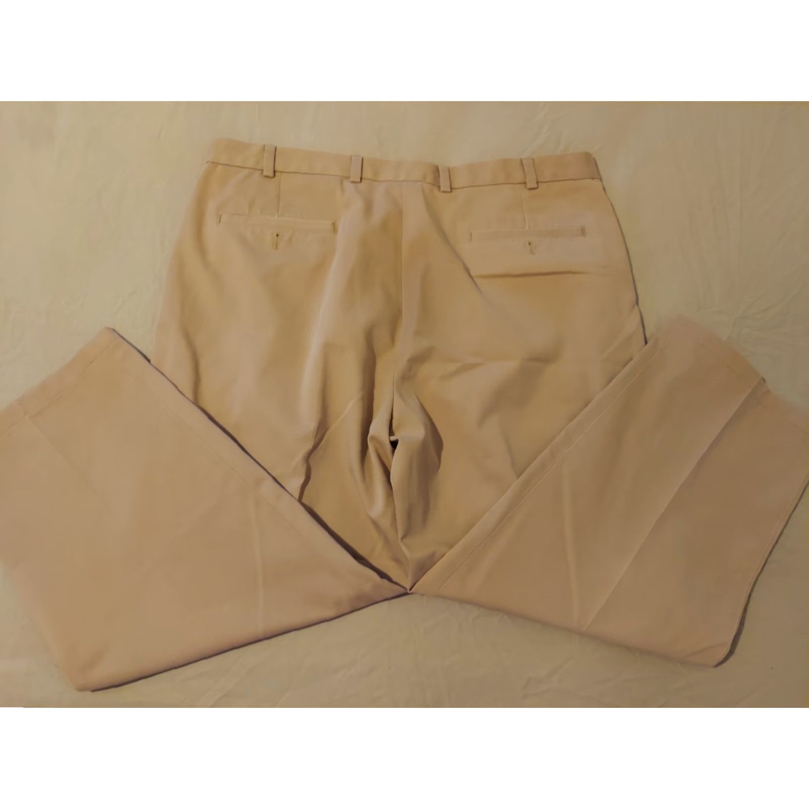 Brooks Brothers Brooks Brothers Chino Pants Mens 40x29 40x28 Khaki Beige Cotton Flat Front Regular Straight 40in Inseam S Size US 40 / EU 56 - 2 Thumbnail