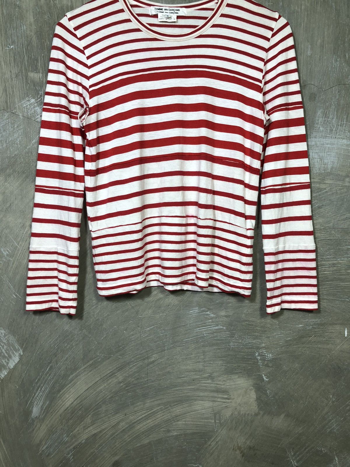 Comme des Garcons Comme Des Garcons CDG Women Longslevee Stripe Size S / US 4 / IT 40 - 3 Thumbnail