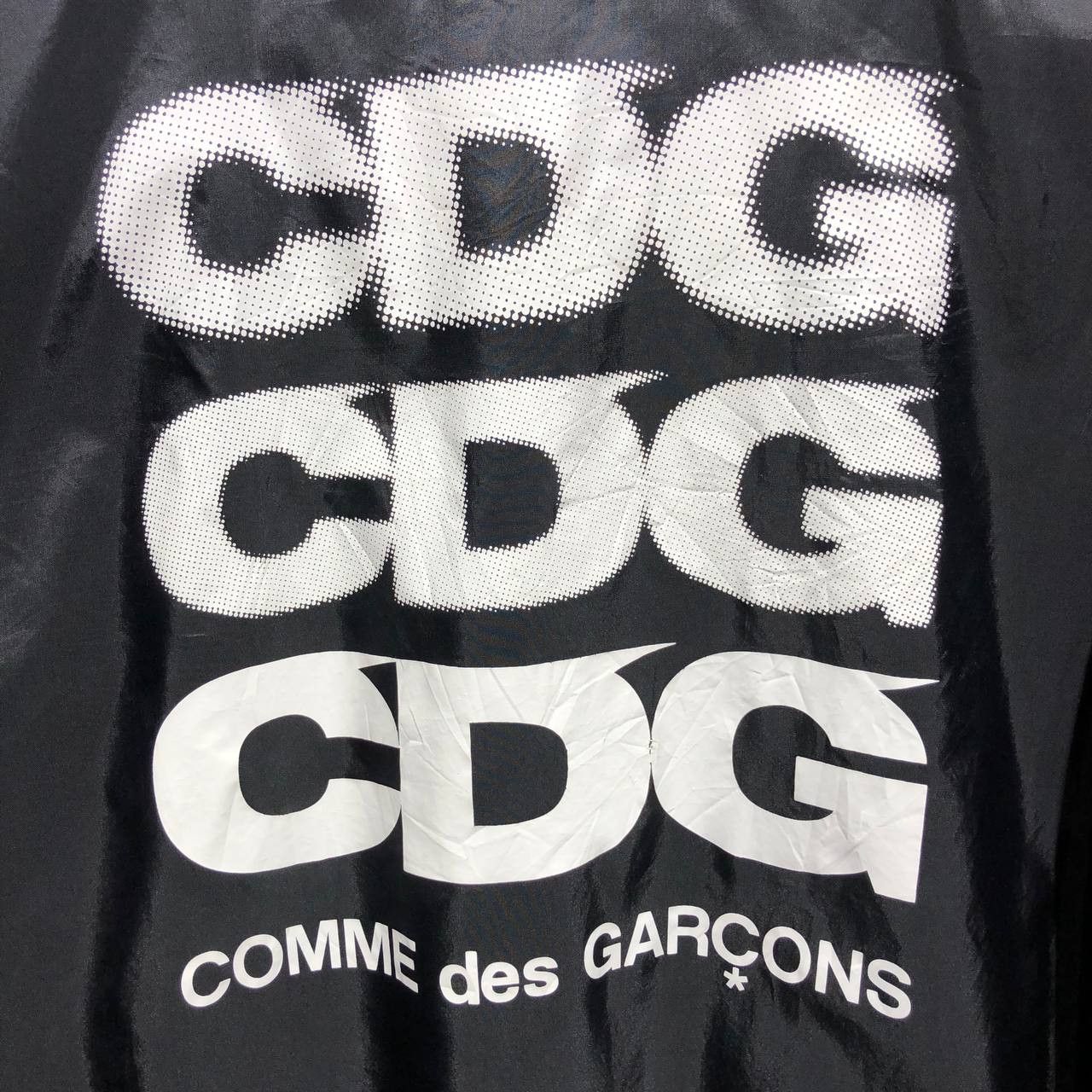 CDG by Comme des Garcons CDG CDG CDG “My Energy Comes from Freedom” Coach Jacket Size US XL / EU 56 / 4 - 5 Thumbnail