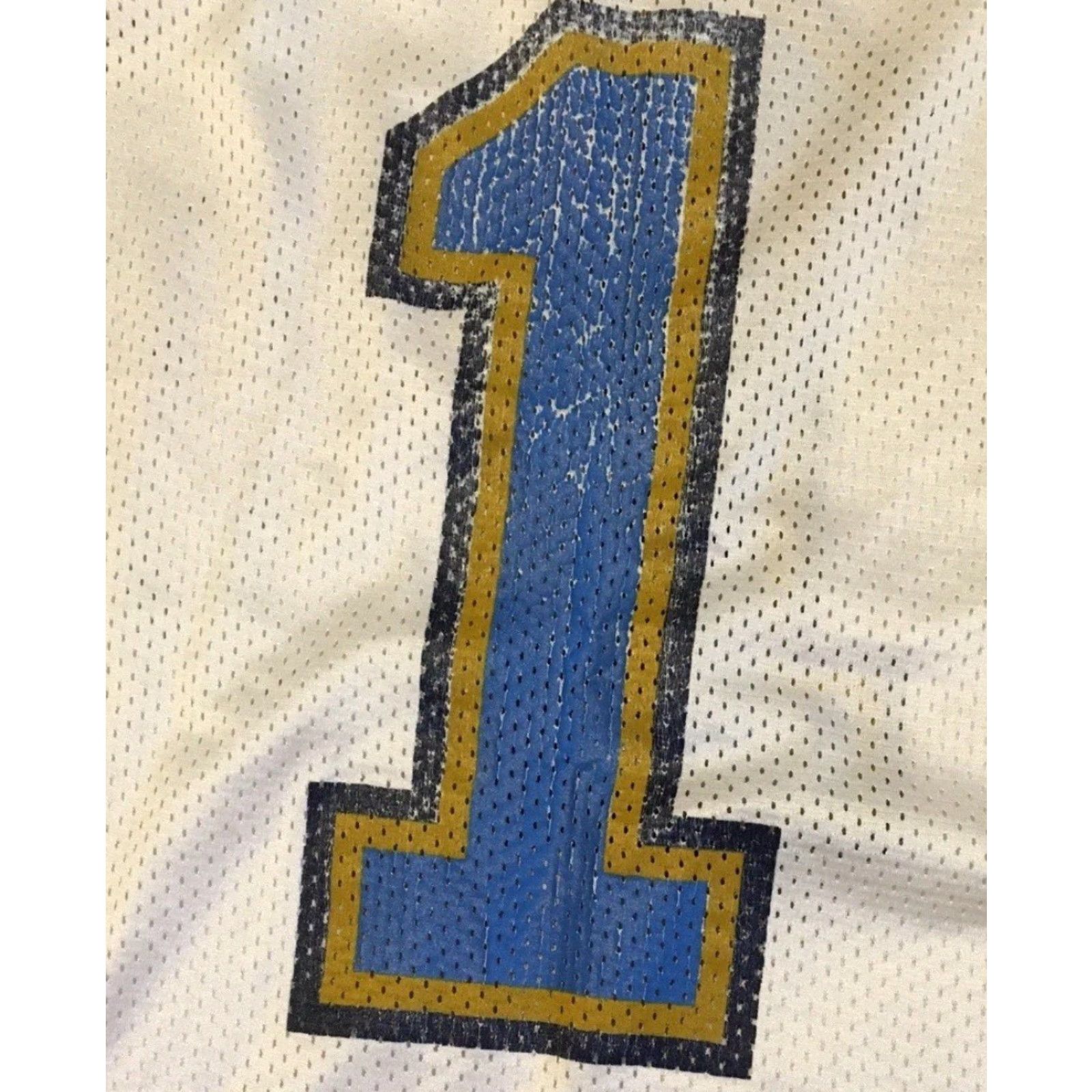 Adidas VINTAGE Adidas Faded #1 Football Jersey XXL Football Jersey Size US XXL / EU 58 / 5 - 7 Thumbnail