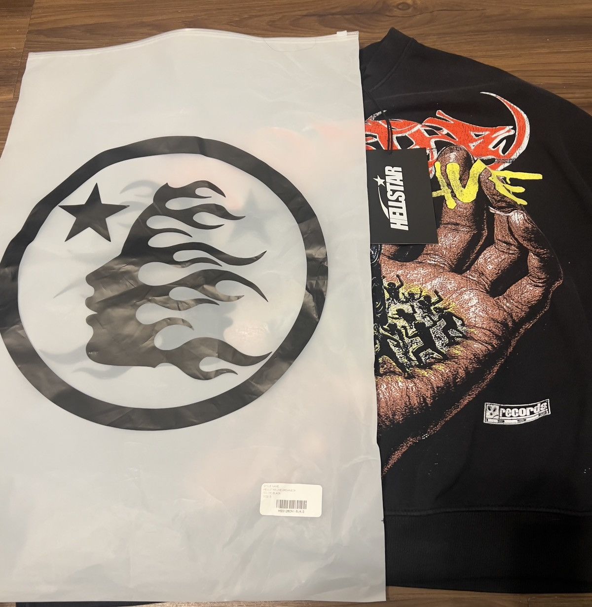 HELLSTAR Hellstar “Have Faith In Me” Crewneck Size US S / EU 44-46 / 1 - 4 Thumbnail