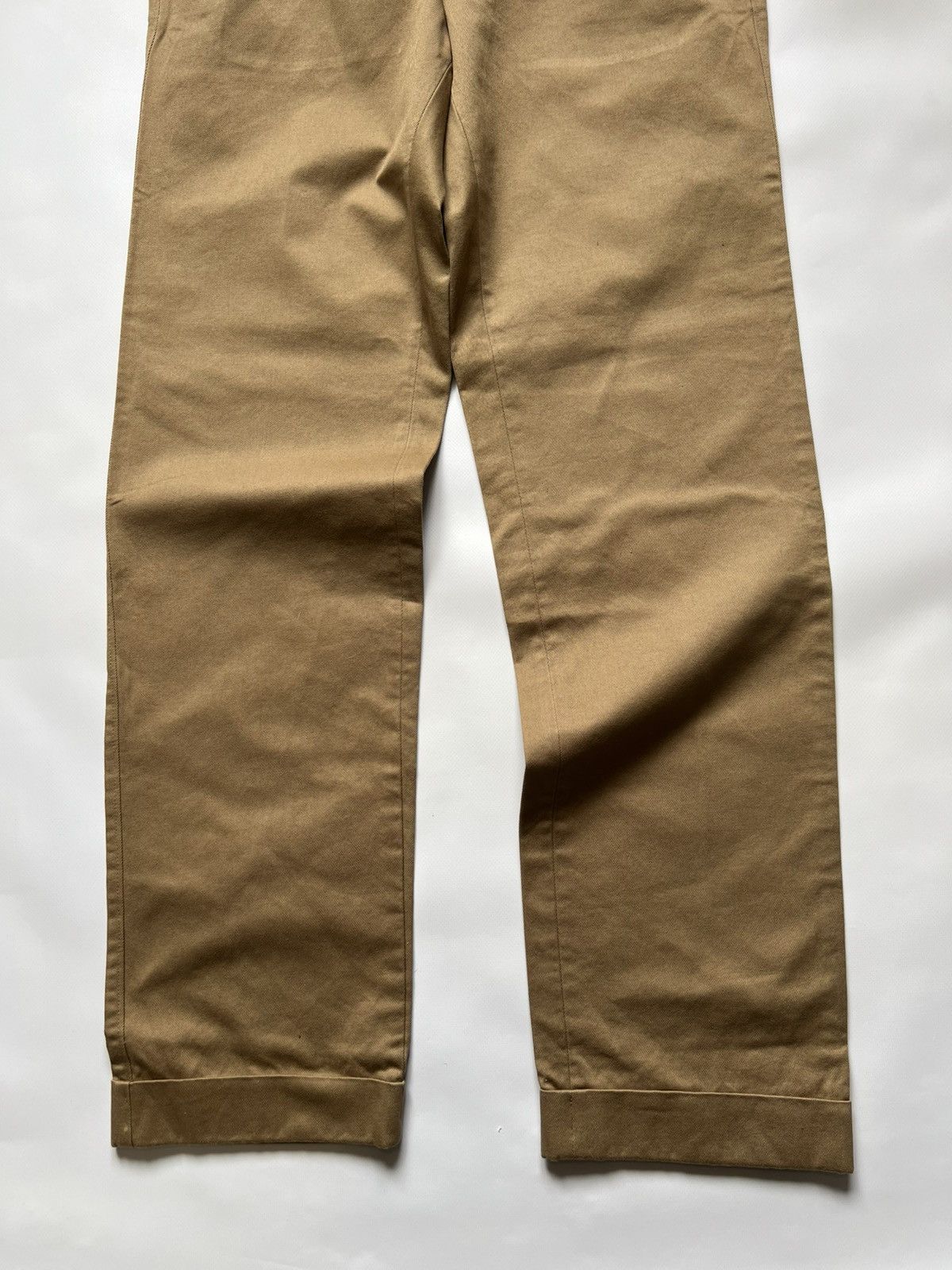 Massimo Osti C.P. Company Chino Pants New Rare Brown Size US 34 / EU 50 - 4 Thumbnail