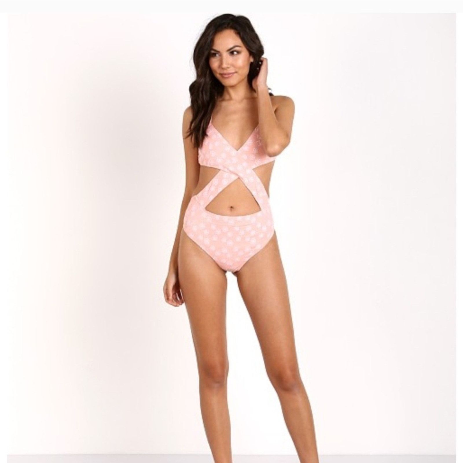 For Love & Lemons For Love & Lemons Jardine Swimsuit Embroidered Floral $168 S Size S / US 4 / IT 40 - 5 Thumbnail