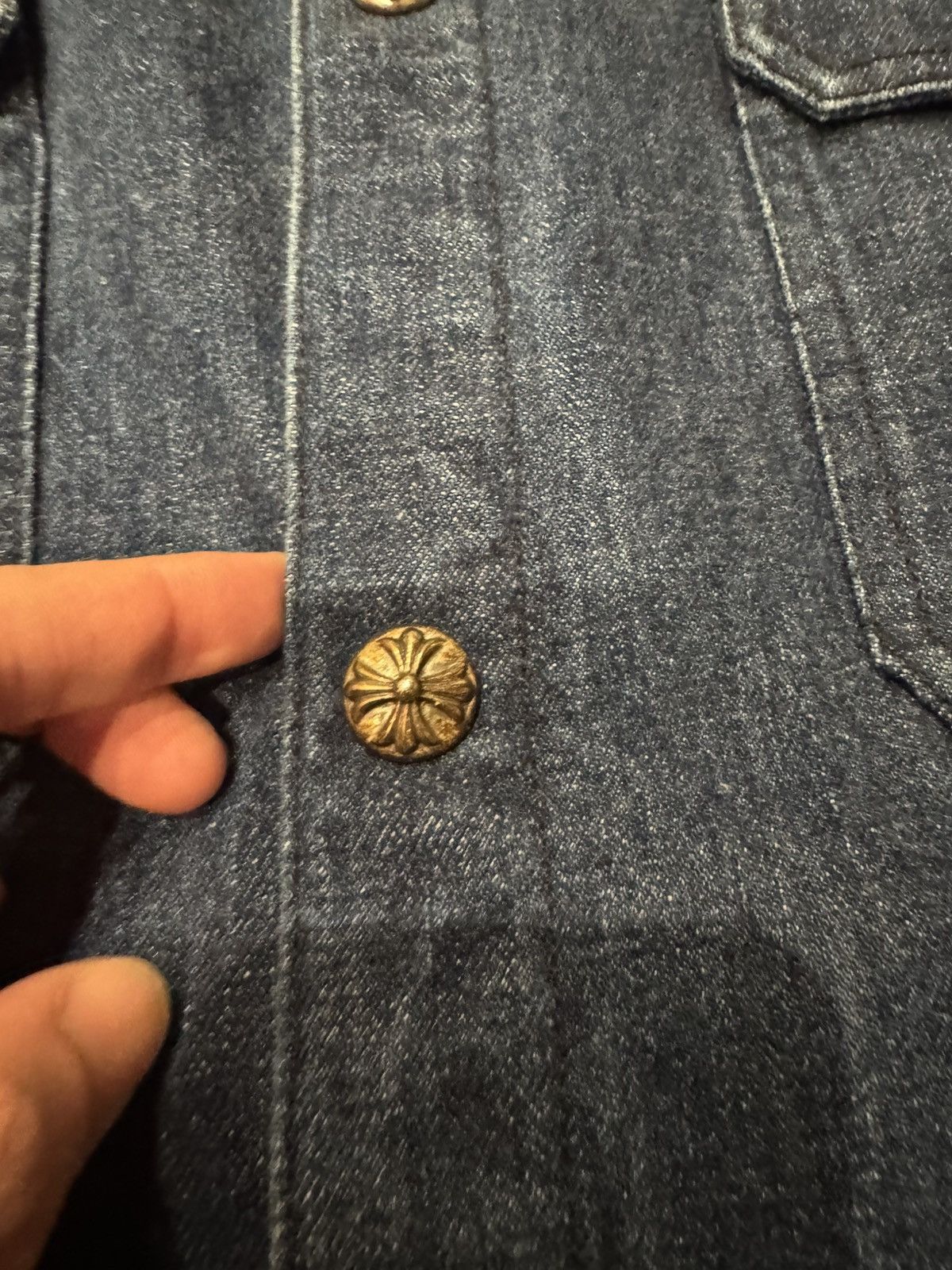 Chrome Hearts Padded denim work dog jacket Size US XXL / EU 58 / 5 - 5 Thumbnail