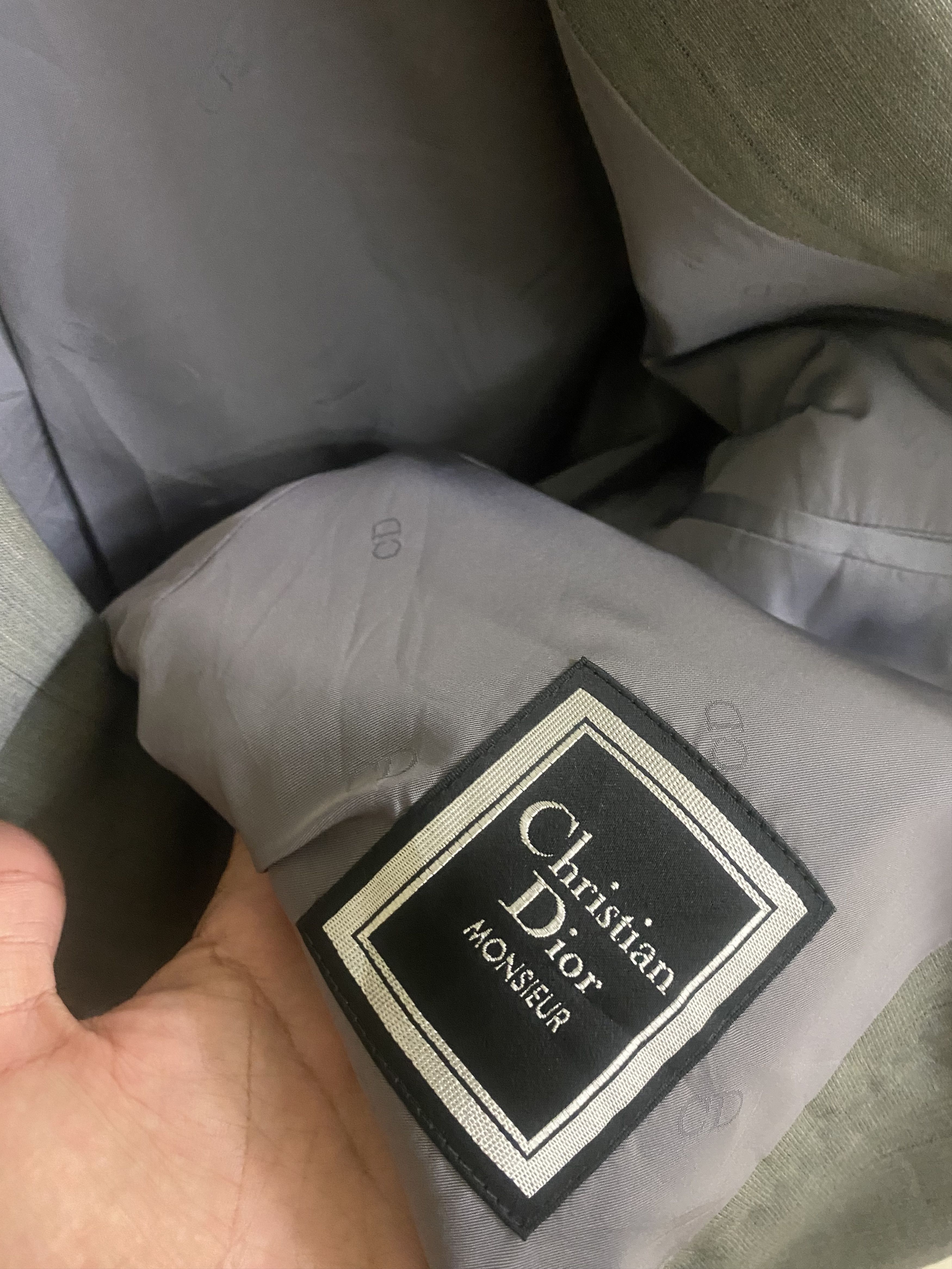 Dior CD Christian Dior Double Breast Blazer Coat Size 42R - 5 Thumbnail