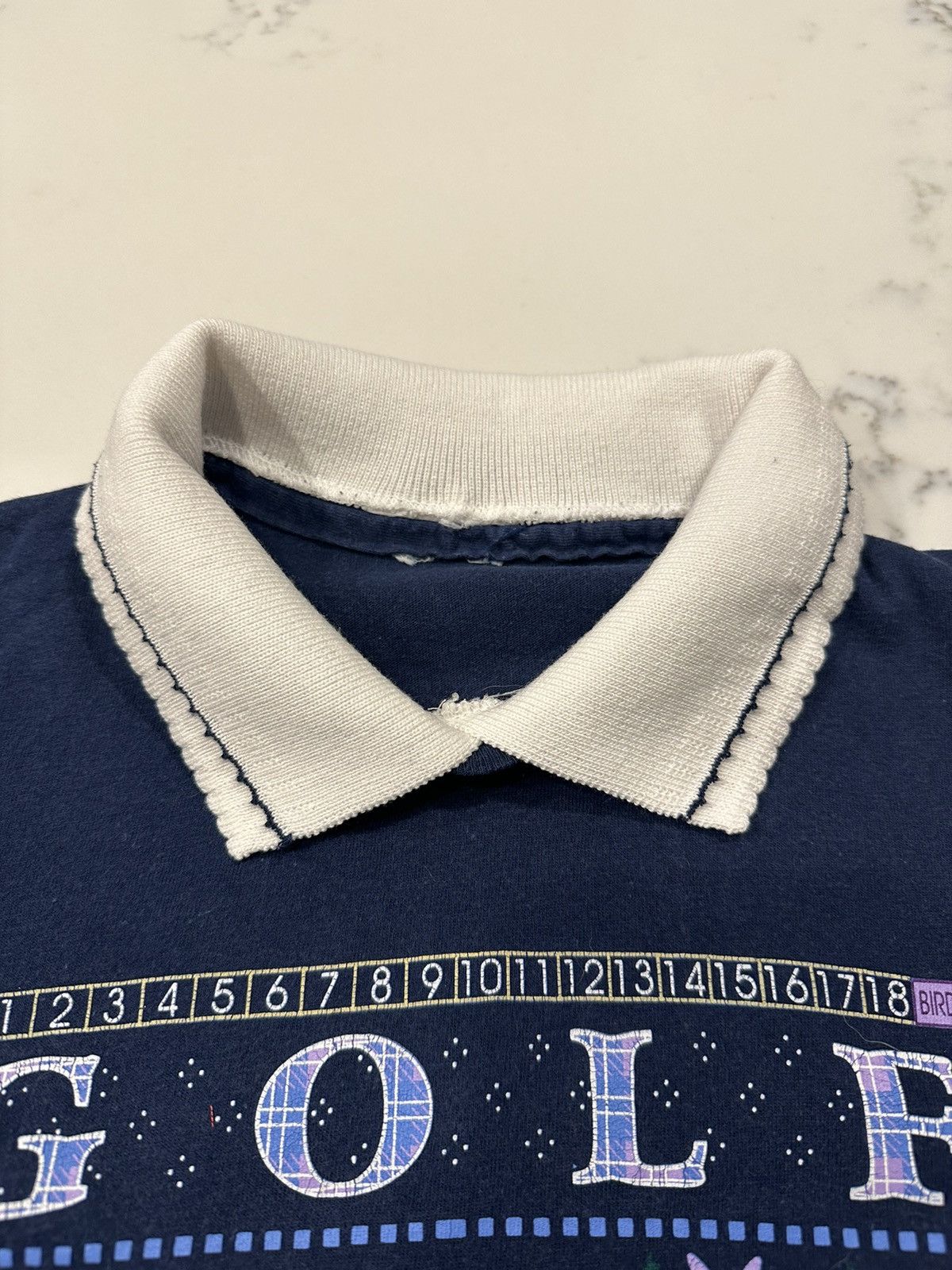 Vintage Vintage 90s Golf Graphic Collared T-Shirt Size Medium USA Size US M / EU 48-50 / 2 - 5 Thumbnail