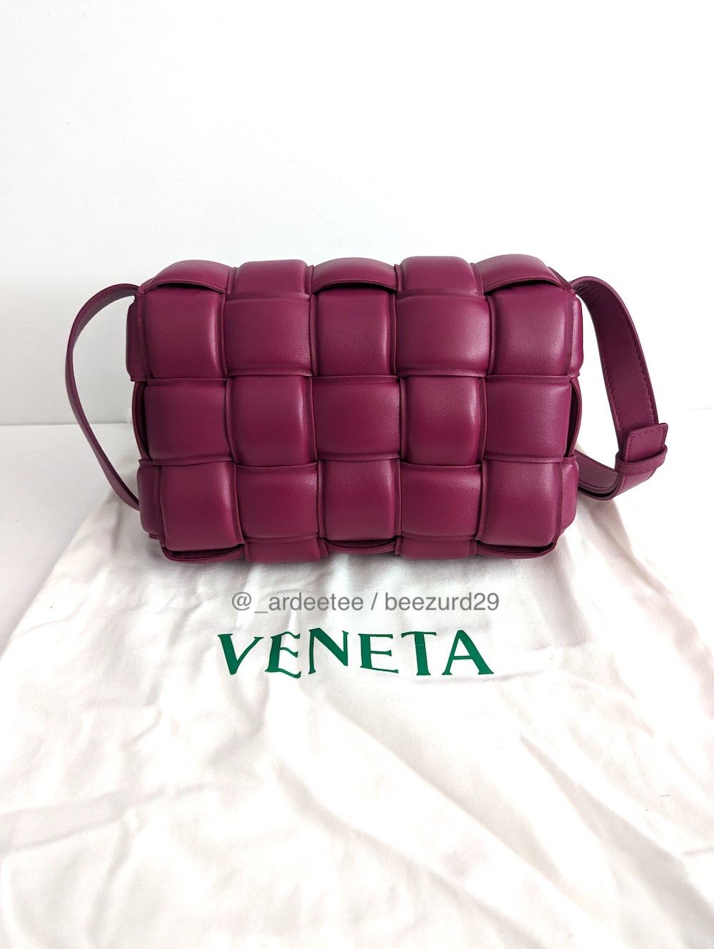 Bottega Veneta *NEW* PADDED LEATHER CASSETTE BAG CINNABAR $4,500 Size ONE SIZE - 10 Thumbnail