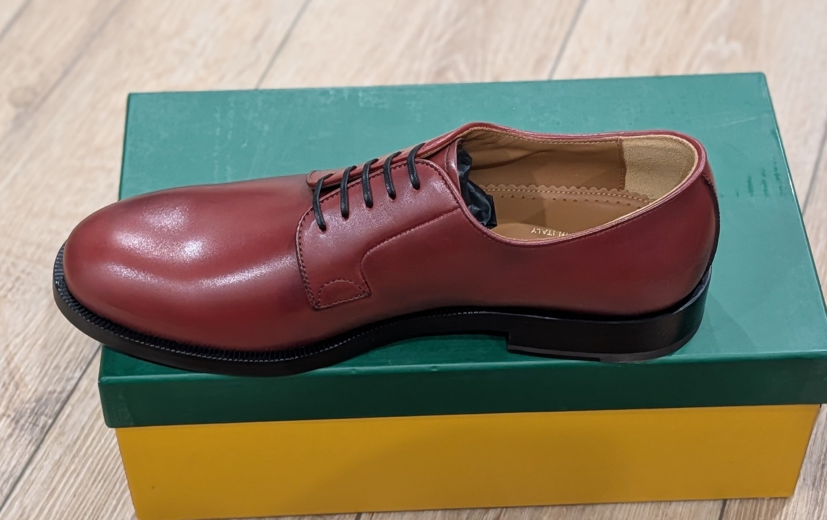 Armando Cabral ARMANDO CABRAL Leather Derby Dress Shoes Porto US 10.5 Size US 10.5 / EU 43-44 - 6 Thumbnail