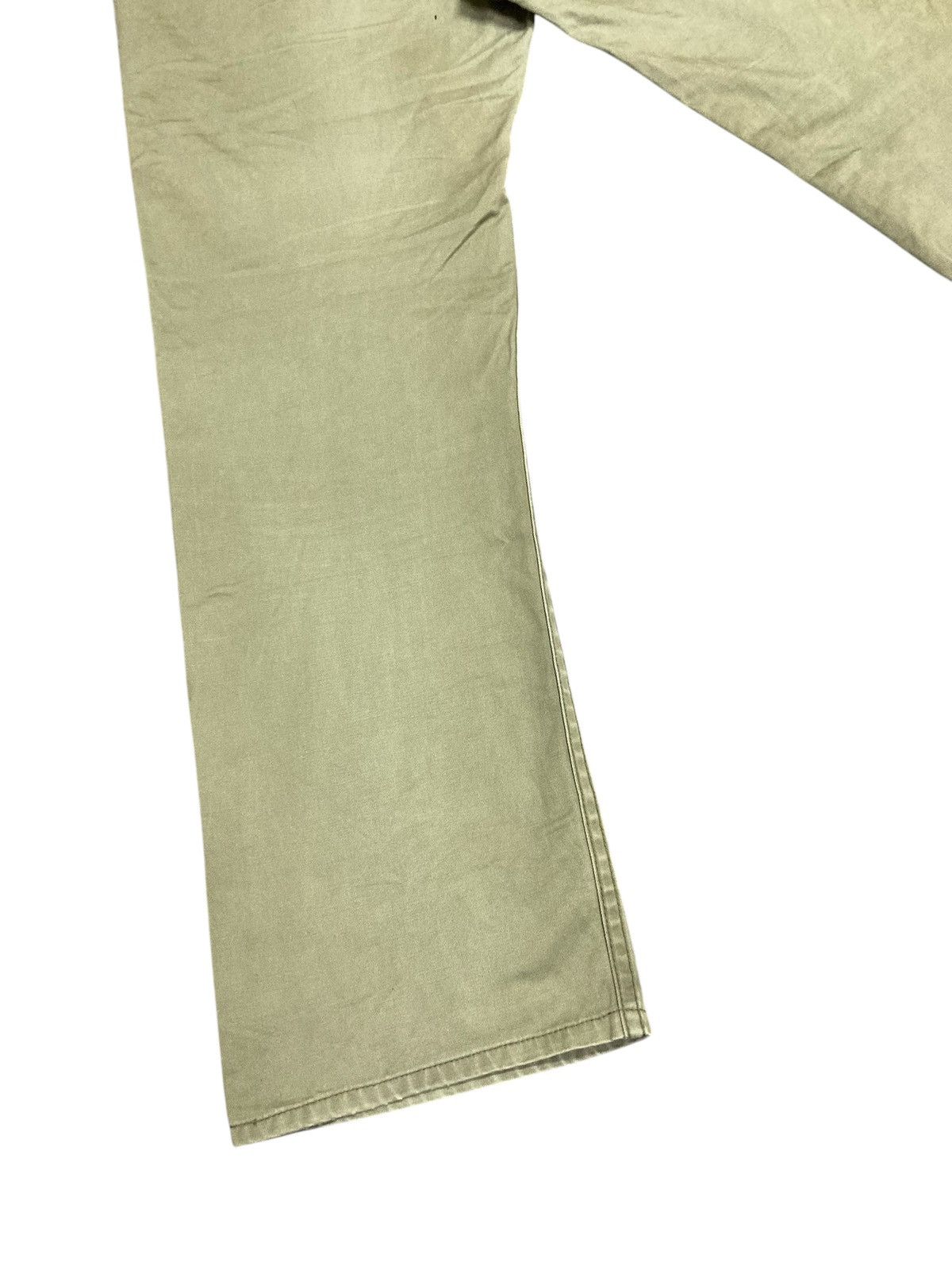 Kapital Reworked Blue Way Khaki Patchwork Pants Size US 32 / EU 48 - 16 Thumbnail
