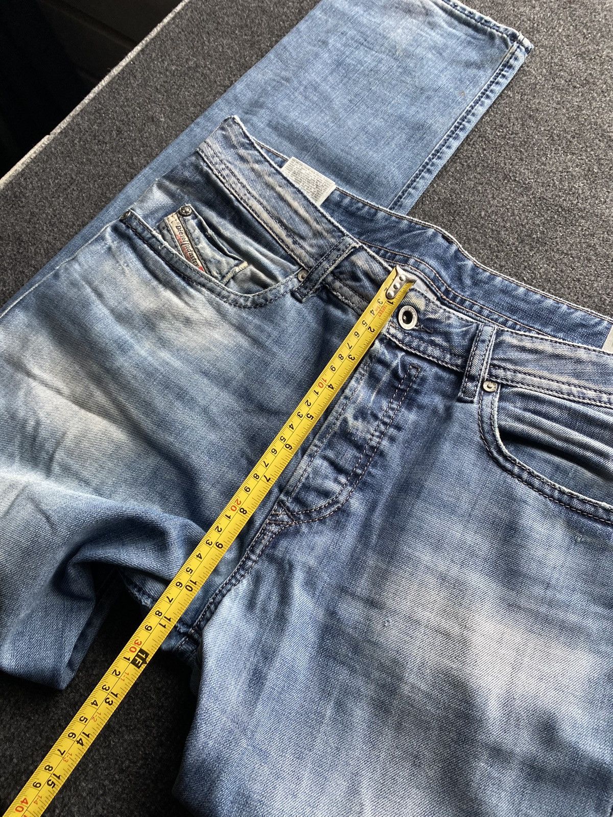 Diesel 🔥Opium Punk Diesel Buster regular slim tapered jeans 31 y2k Size US 31 - 8 Thumbnail