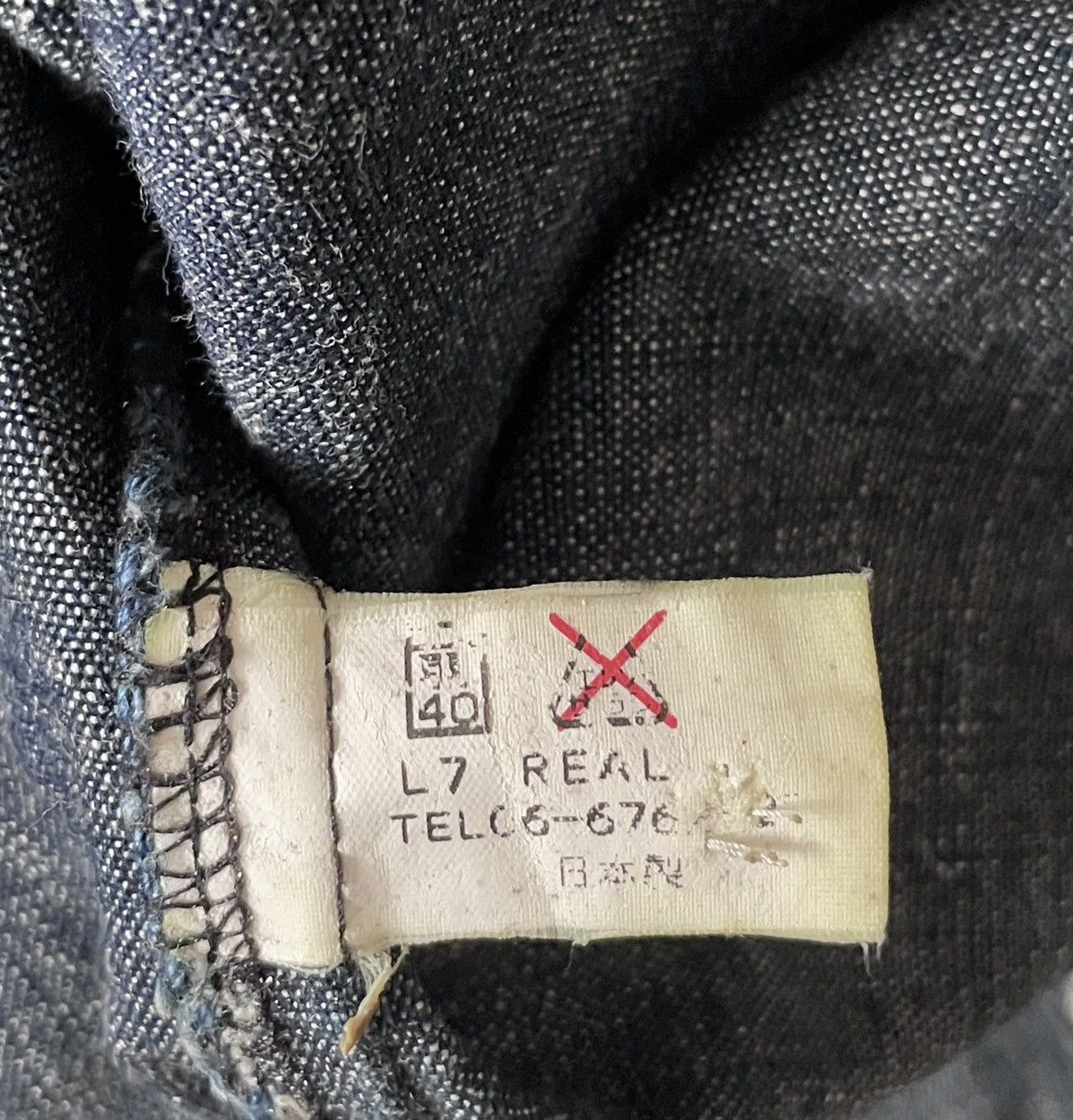 L7 Real Hip Rare Vintage Japanese Brand L7 Real Hip Denim Shirt 2000s Size US M / EU 48-50 / 2 - 8 Thumbnail