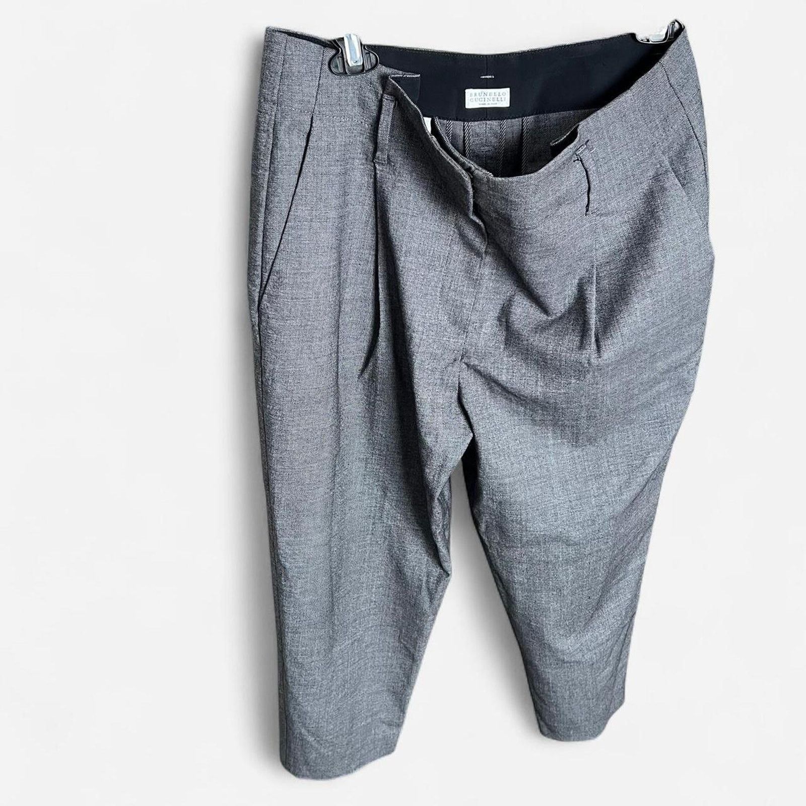 Brunello Cucinelli Brunello cucinelli grey trousers size Size US 28 / EU 44 - 8 Thumbnail