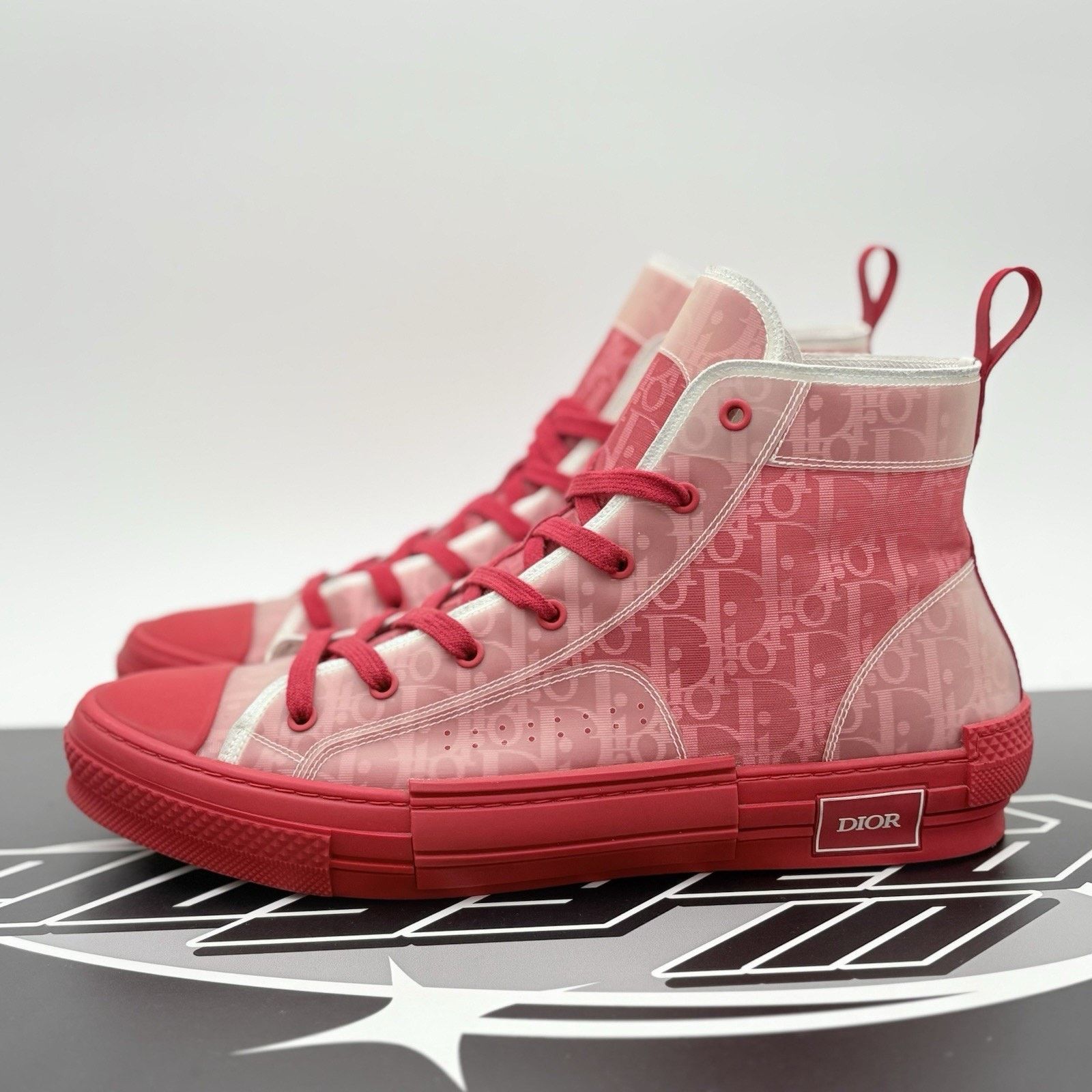 Size 47 (14 US) - Dior B23 High ' Red ' SUPER CLEAN!