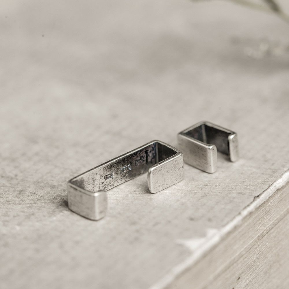 Jewelry Vibe Earrings One Pairs Chrome Jewelry Size ONE SIZE - 2 Thumbnail