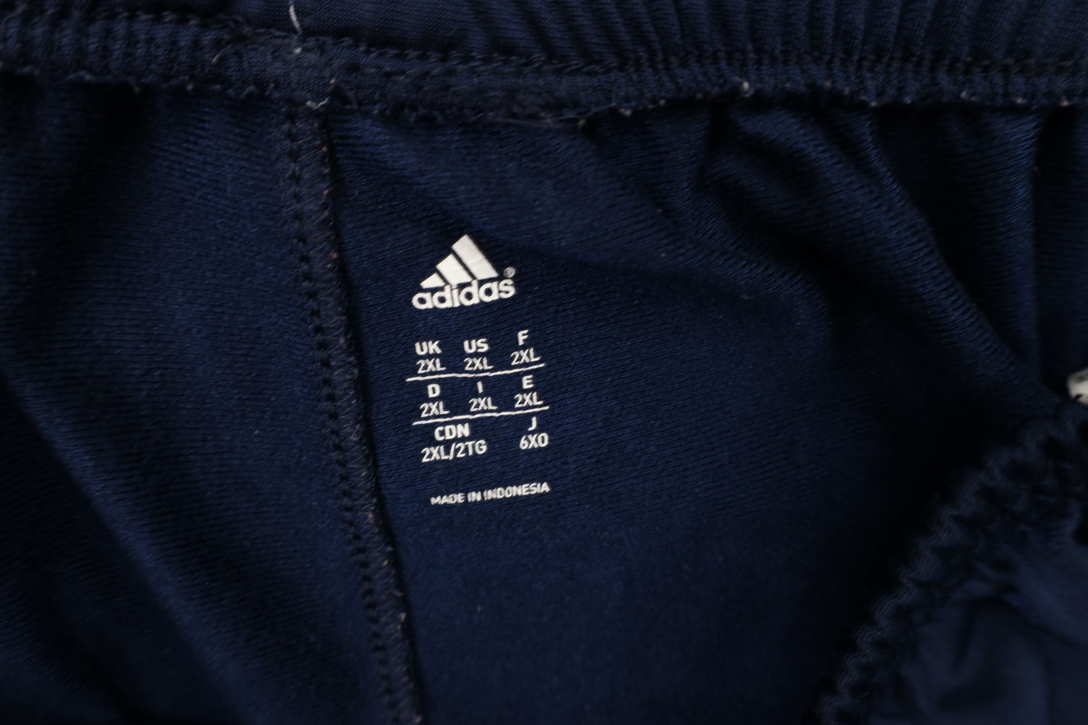 Adidas Vintage Y2K Adidas Striped Wide Leg Sweatpants Pants Blue Size US 40 / EU 56 - 7 Thumbnail