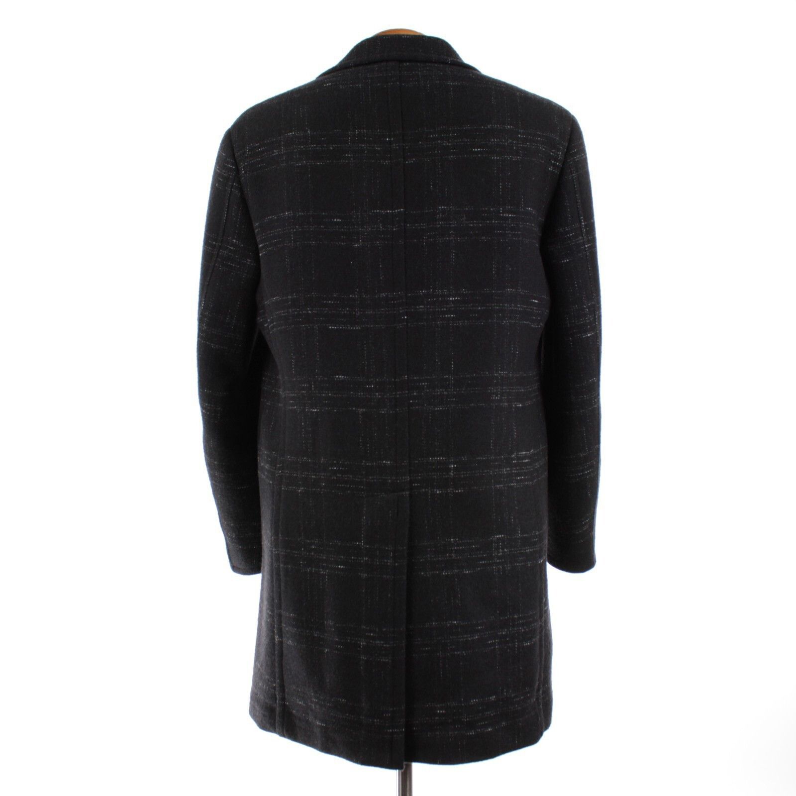 Canali Canali Coat Size XL US In Black Wool Blend Size US XL / EU 56 / 4 - 5 Thumbnail