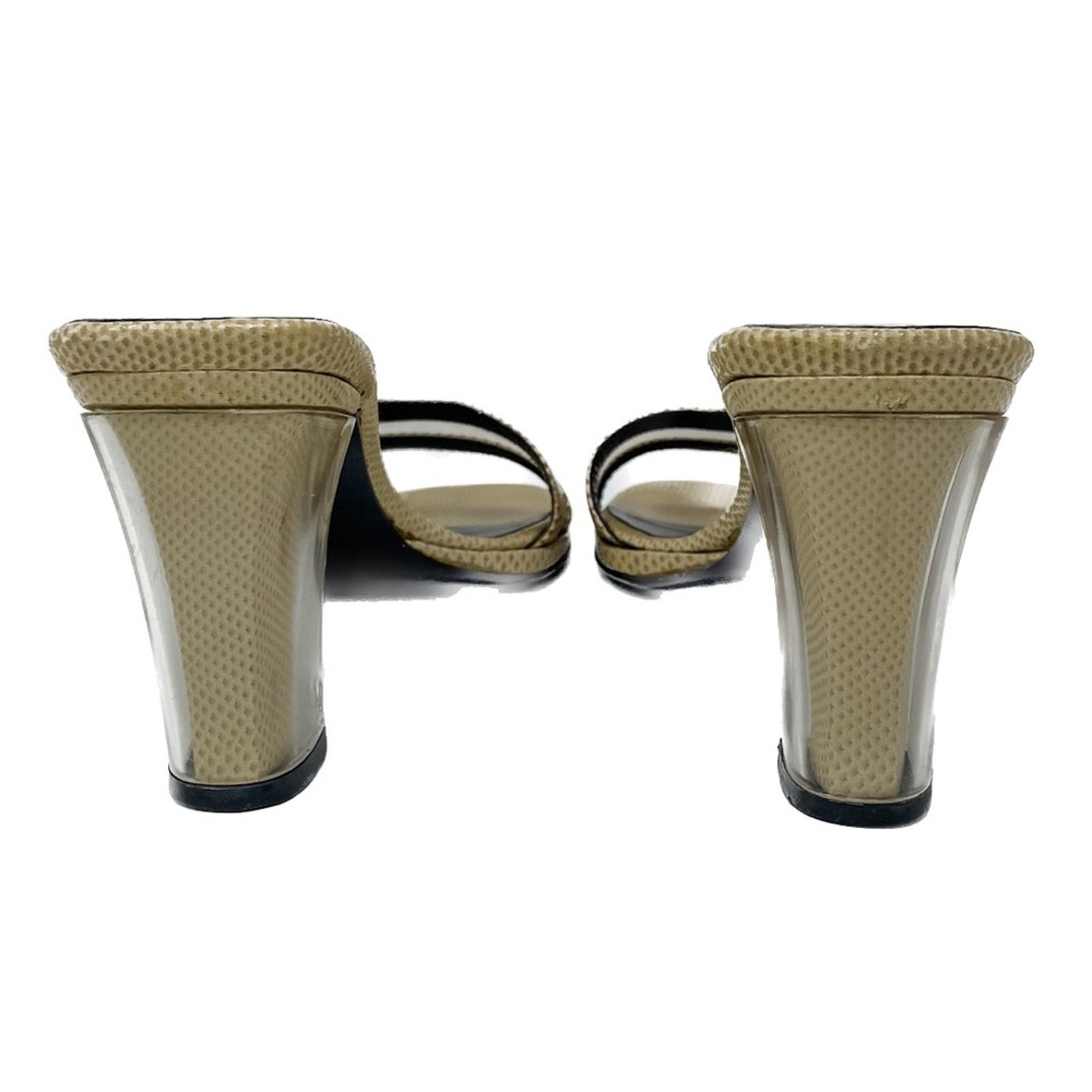 Gucci Gucci Vintage PVC Block Heel 90s/Y2K Slide Sandals size 7.5 Size US 7.5 / IT 37.5 - 5 Thumbnail