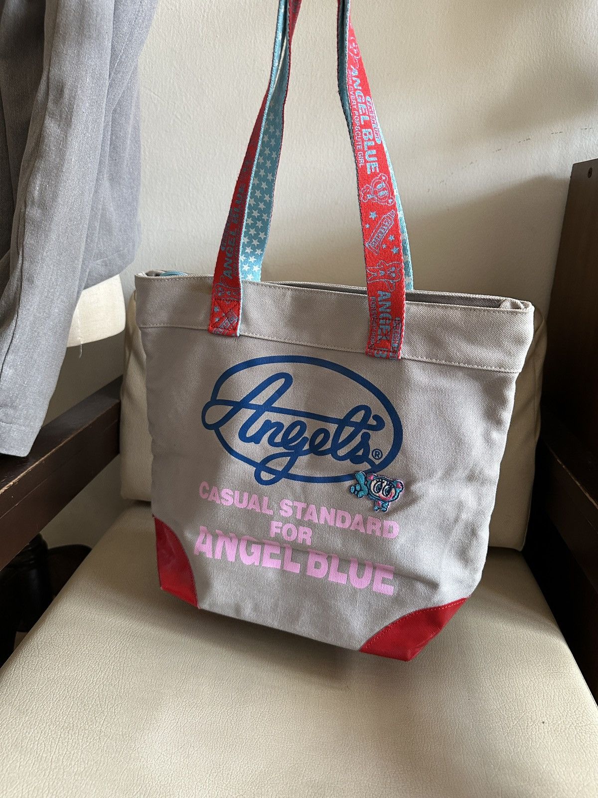 Angel Blue 2000s Angle Blue Tote Bag Size ONE SIZE - 10 Thumbnail