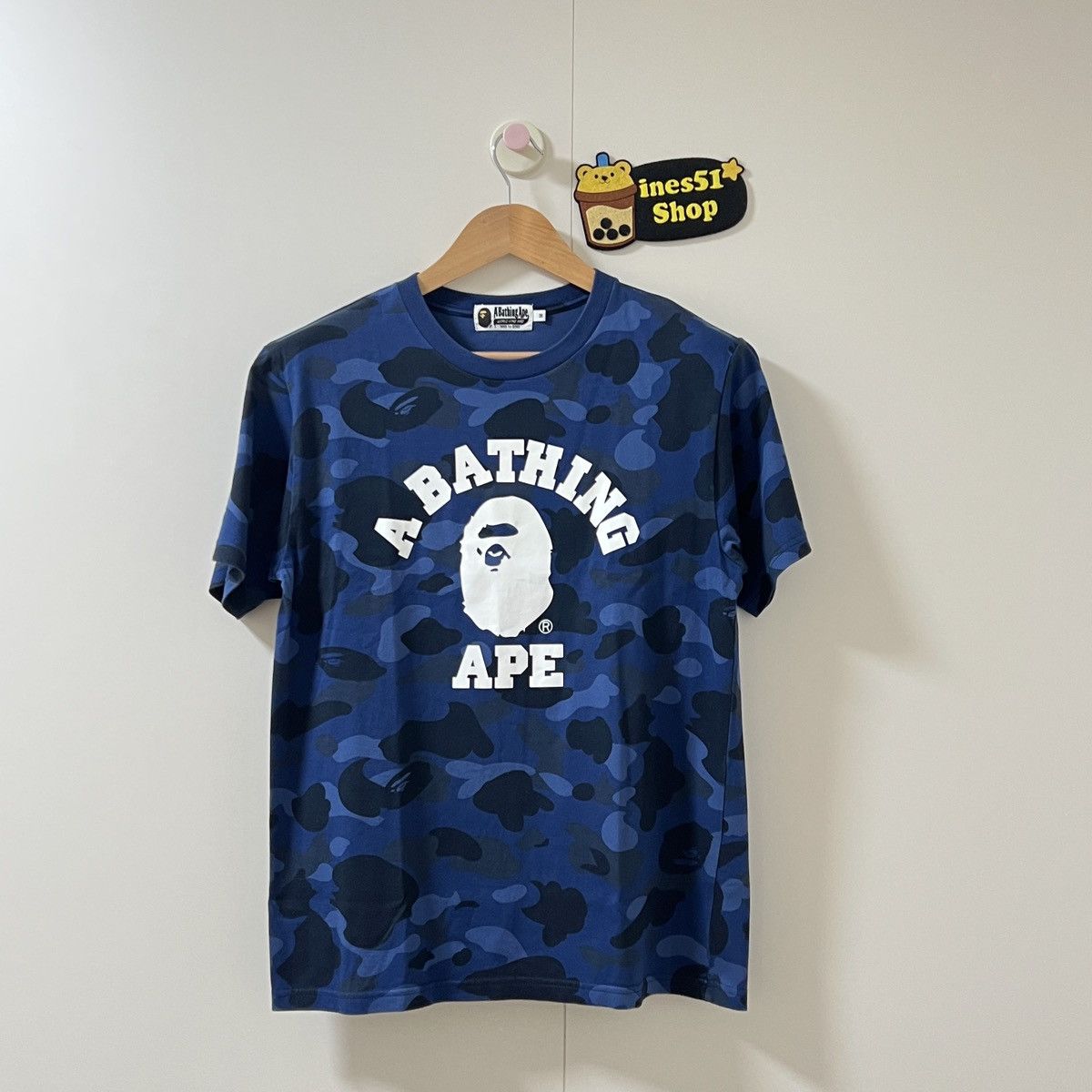 Bape Bape camo,college tee Size US M / EU 48-50 / 2 - 2 Thumbnail