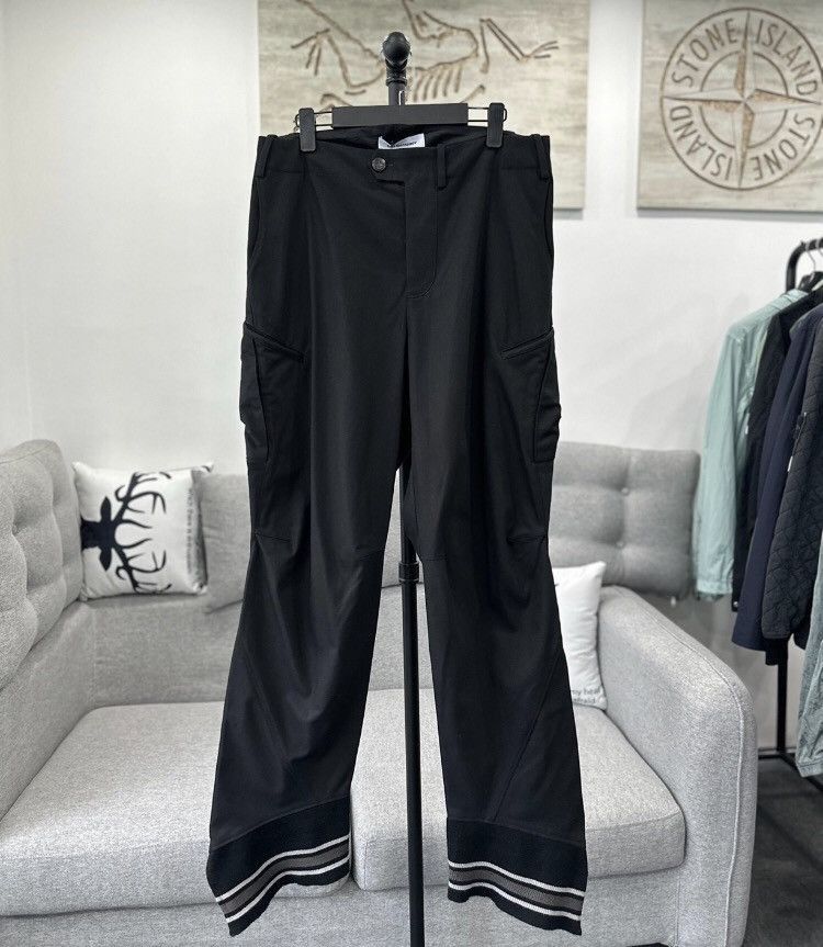 Pre-owned Kiko Kostadinov Black Stitching Trousers - Dmc