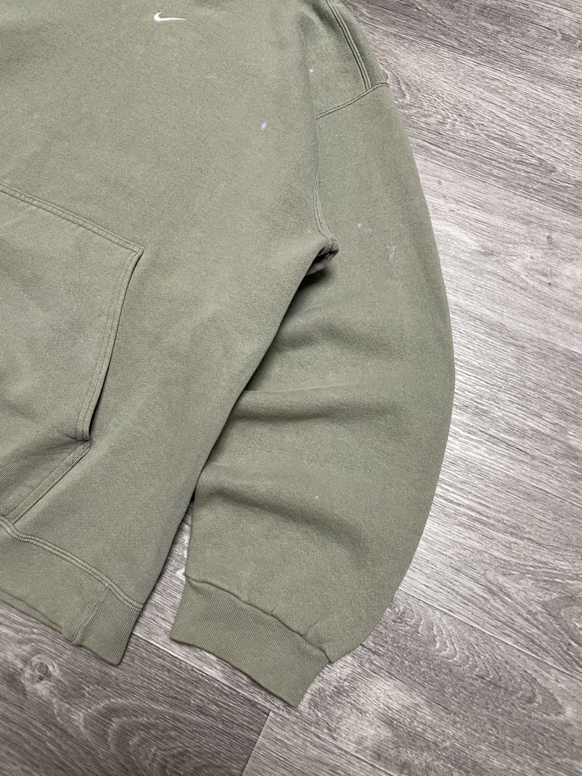 Nike 90s Vintage Nike Center Swoosh Hoodie Made In USA Travis Size US M / EU 48-50 / 2 - 6 Thumbnail