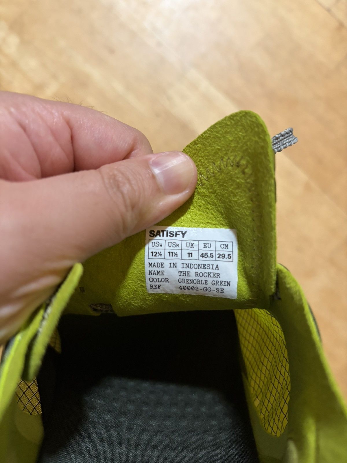 Satisfy Satisfy The Rocker Runner Grenoble Green Size US 10 / EU 43 - 4 Thumbnail