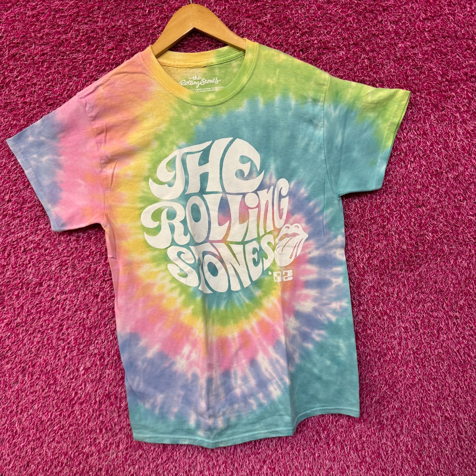 The Rolling Stones The Rolling Stones Hot Lips 1982 Concert Rock Band Tie Dye M Size US M / EU 48-50 / 2 - 3 Thumbnail