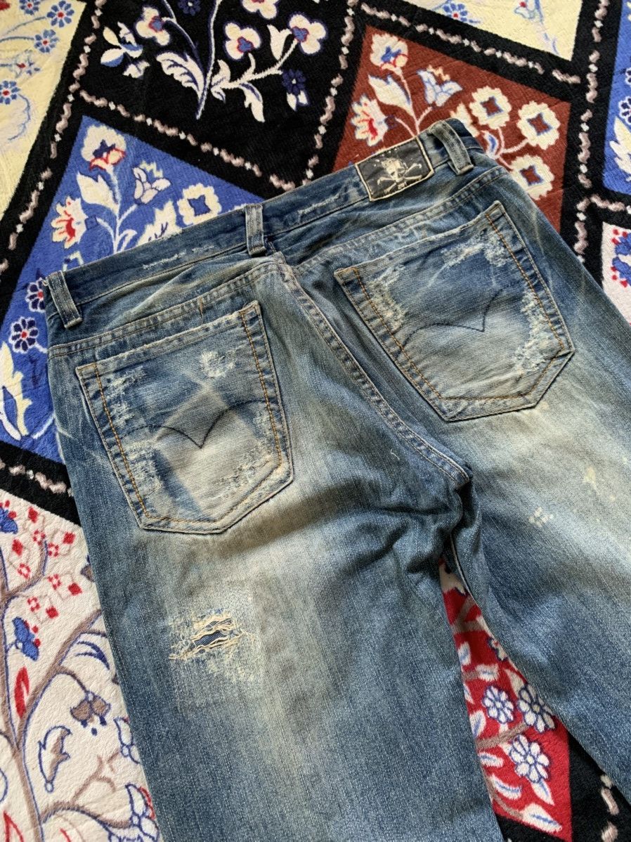 If Six Was Nine Y2K Japanese Distressed Denim Size US 31 - 10 Thumbnail