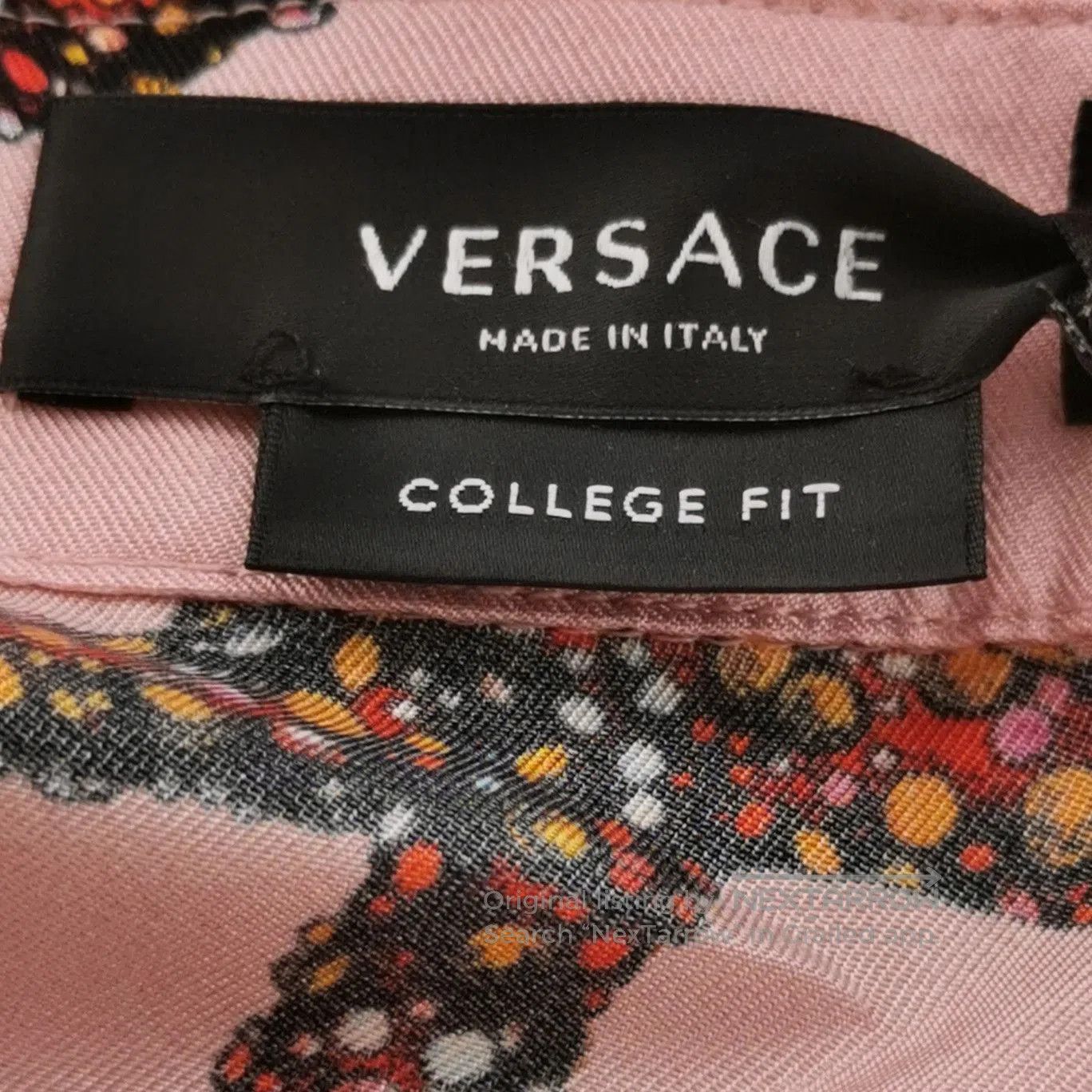 Versace Versace Silk Patterned Collar Long-Sleeve Shirt. Size US L / EU 52-54 / 3 - 6 Thumbnail