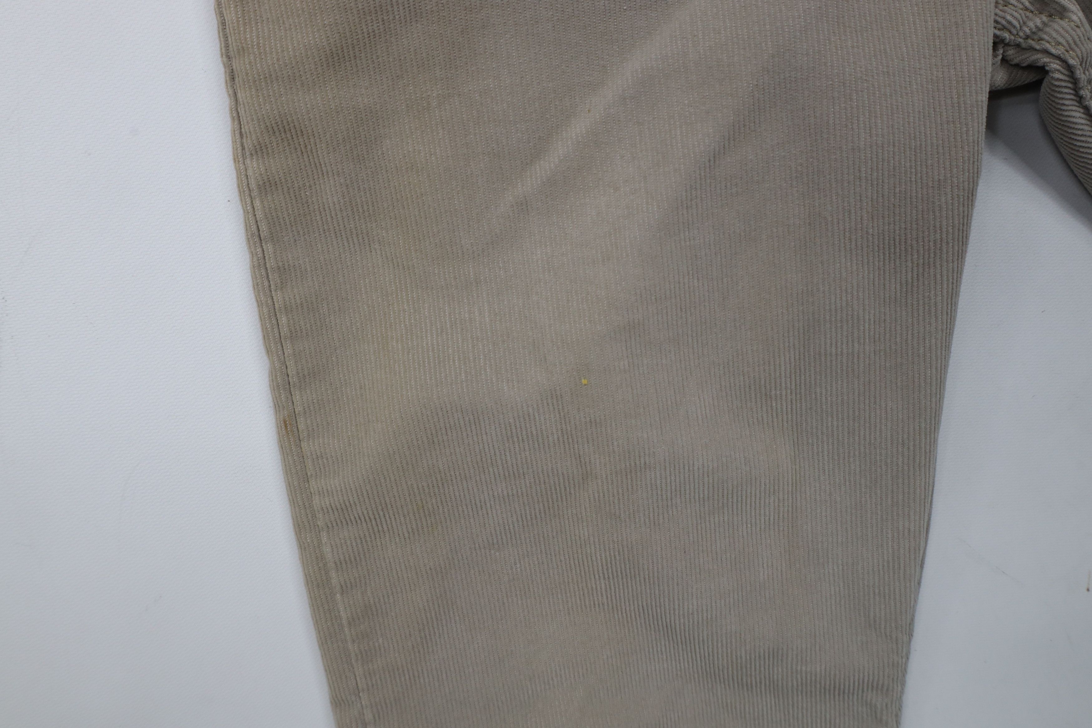 Levi's × Vintage Vintage Y2K Levis 505 Regular Fit Corduroy Chino Pants Gray Size US 31 - 9 Thumbnail