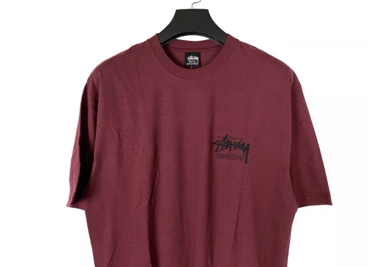 Stussy Stüssy Hong Kong Limited Red Print Short Sleeve J31 Size US L / EU 52-54 / 3 - 3 Thumbnail