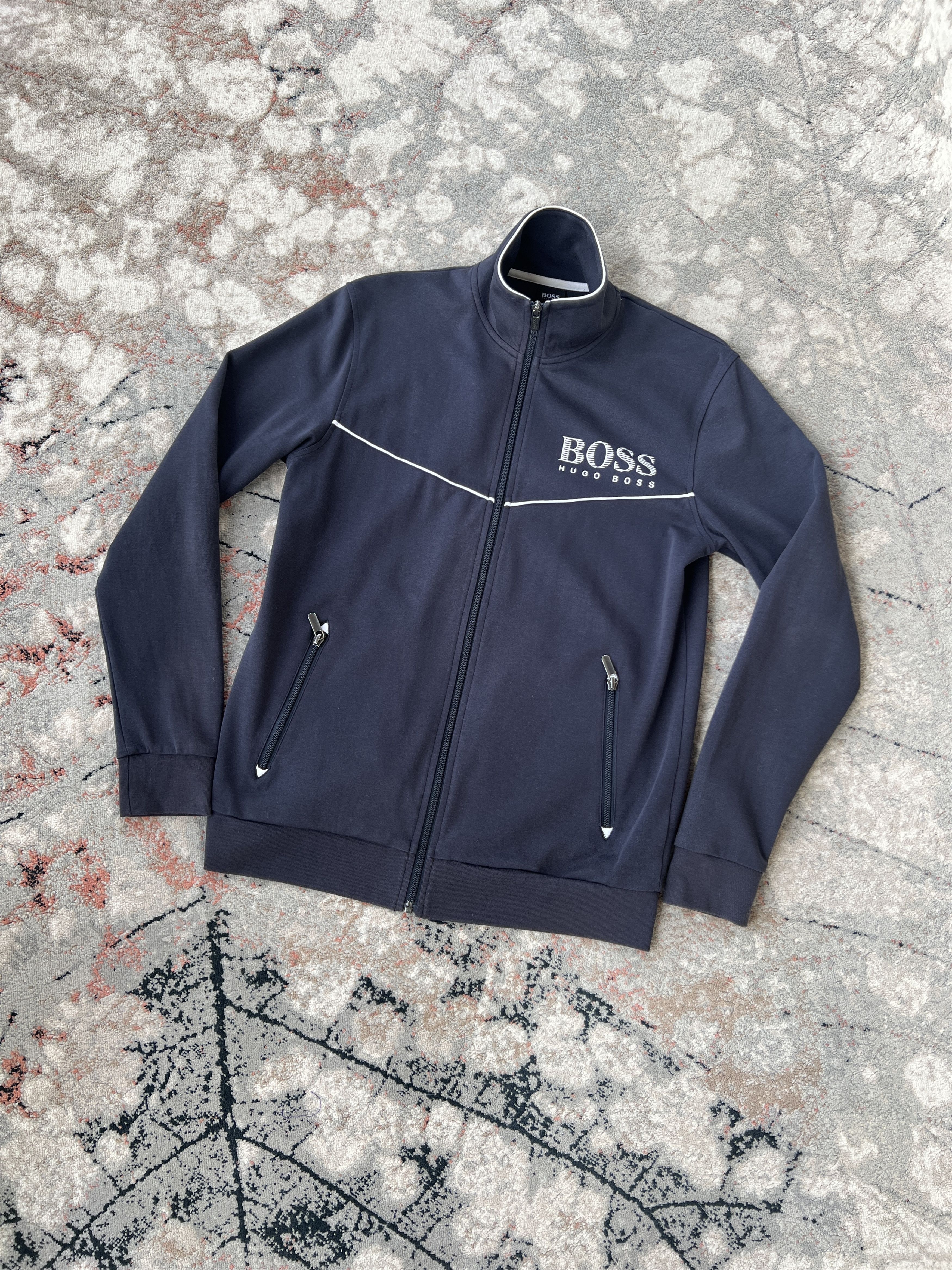Hugo Boss Hugo Boss Zip Tracksuit Jacket Size US S / EU 44-46 / 1 - 1 Thumbnail