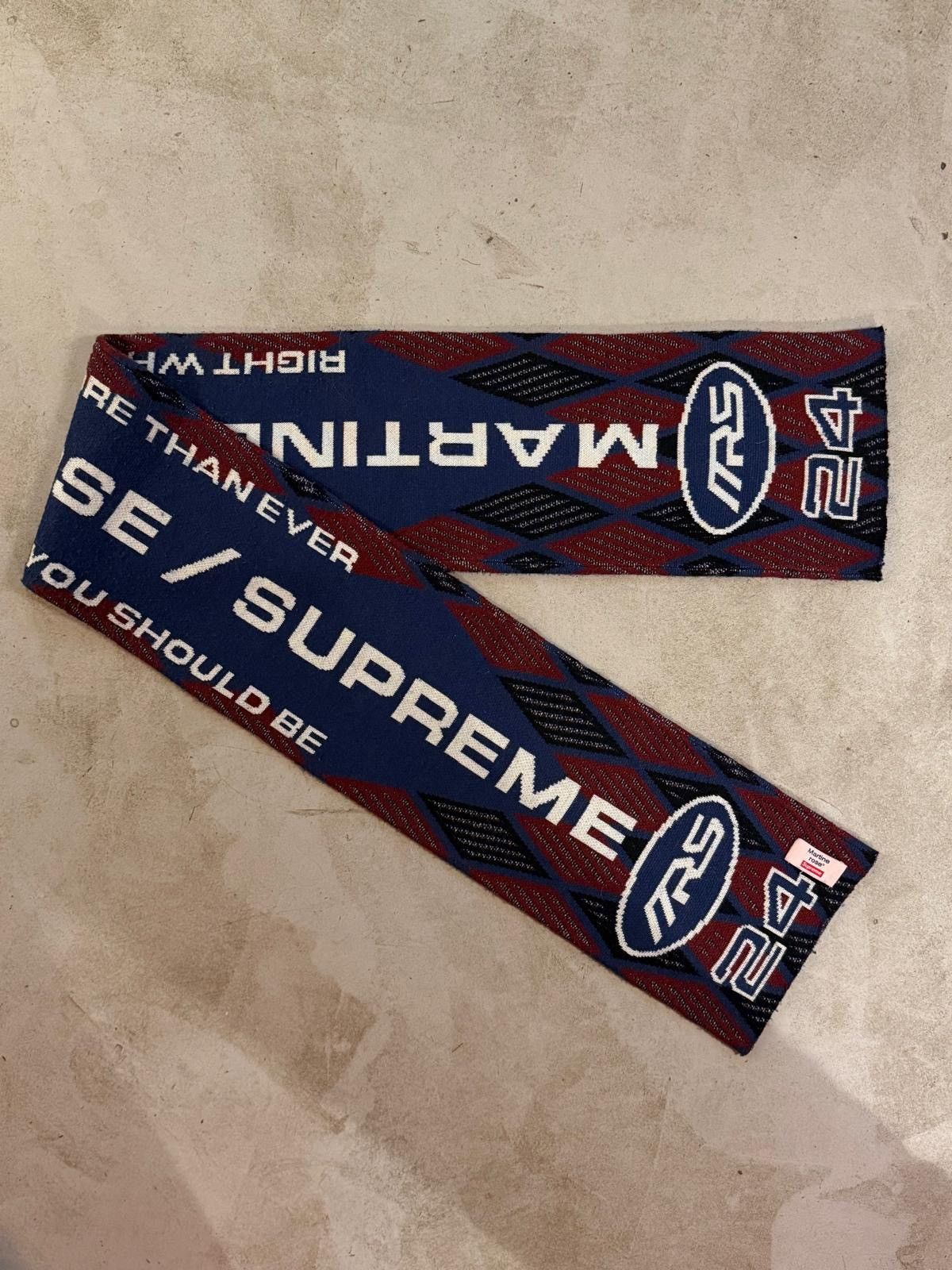 MARTINE ROSE X SUPREME FW24 SCARF