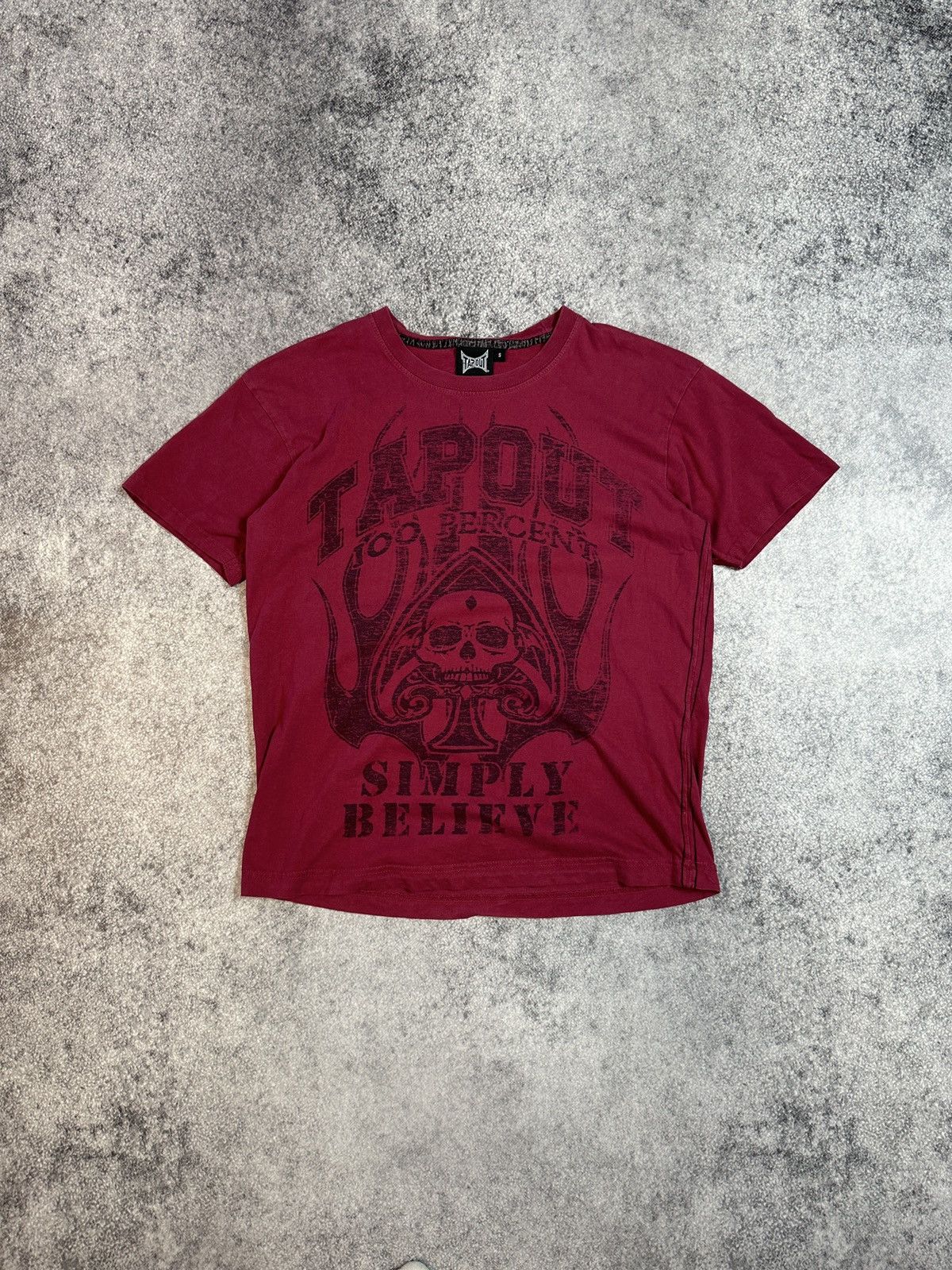 Tapout Y2K Tapout Logo T-shirt Streetwear Avant Garde Style Opium Size US S / EU 44-46 / 1 - 1 Thumbnail