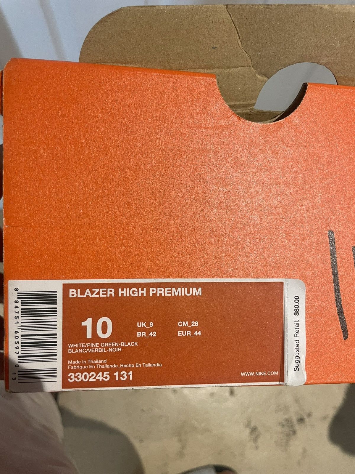 Nike Nike Blazer SB High Premium ‘Tiger Woods’ Size US 10 / EU 43 - 9 Thumbnail