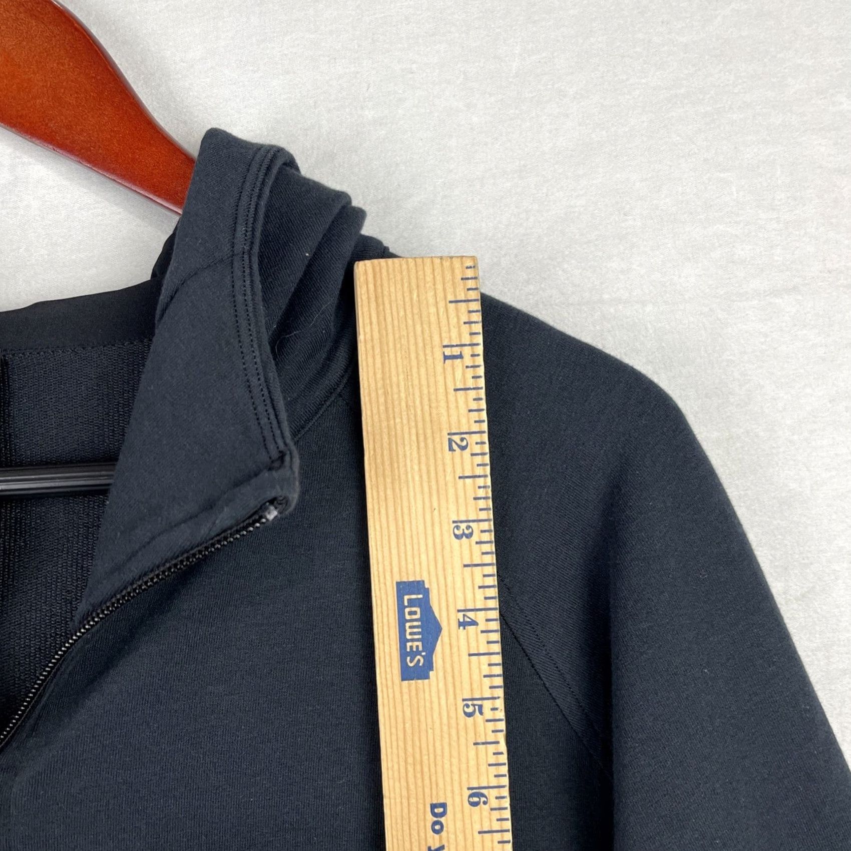 Lululemon Lululemon City Sweat Hoodie Mens 2XL Black Full Zip Stretch LM3CBZS Size US XXL / EU 58 / 5 - 7 Thumbnail